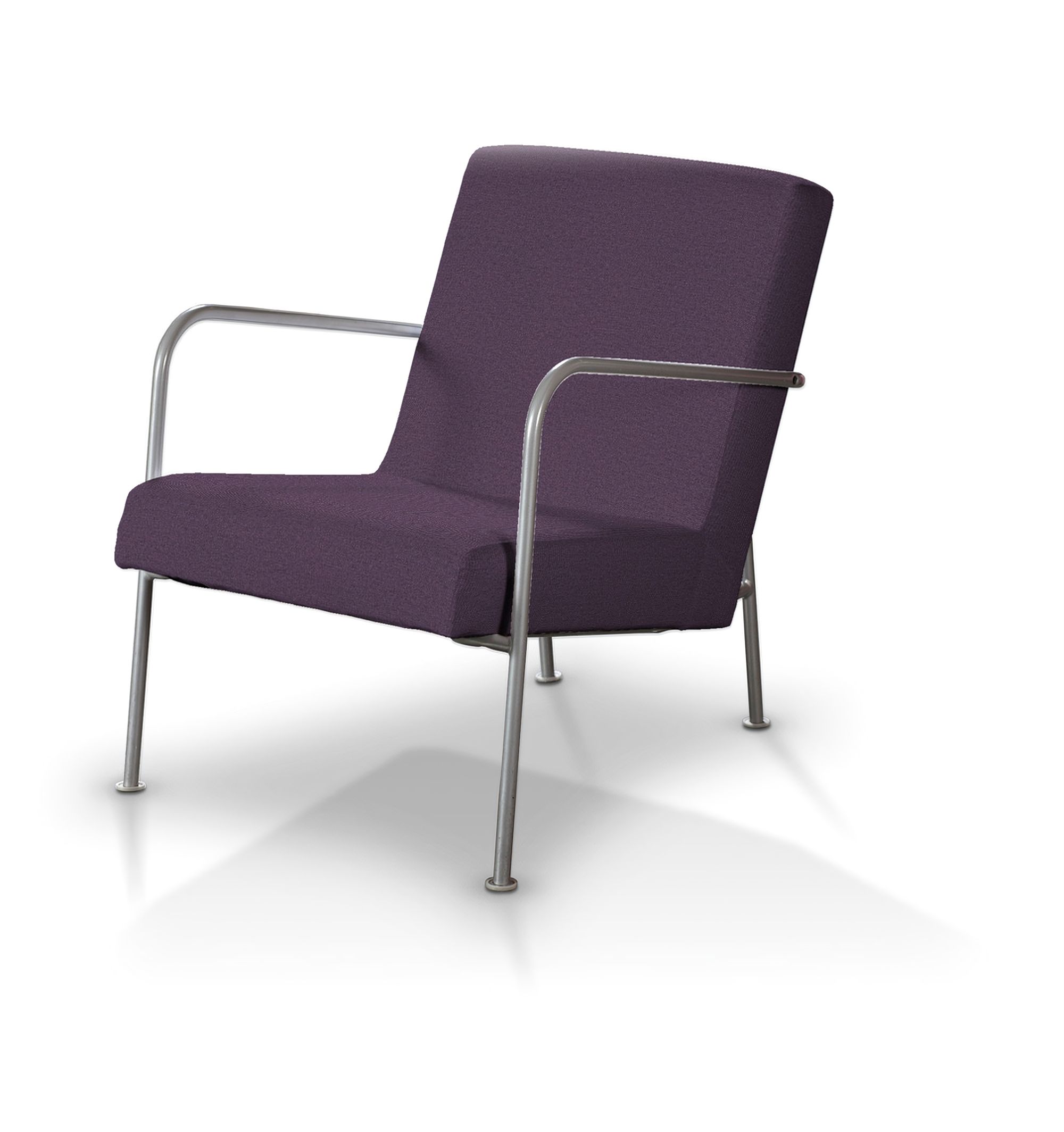 Bezug für Ikea PS Sessel Farbe violett Stoff strukturiert