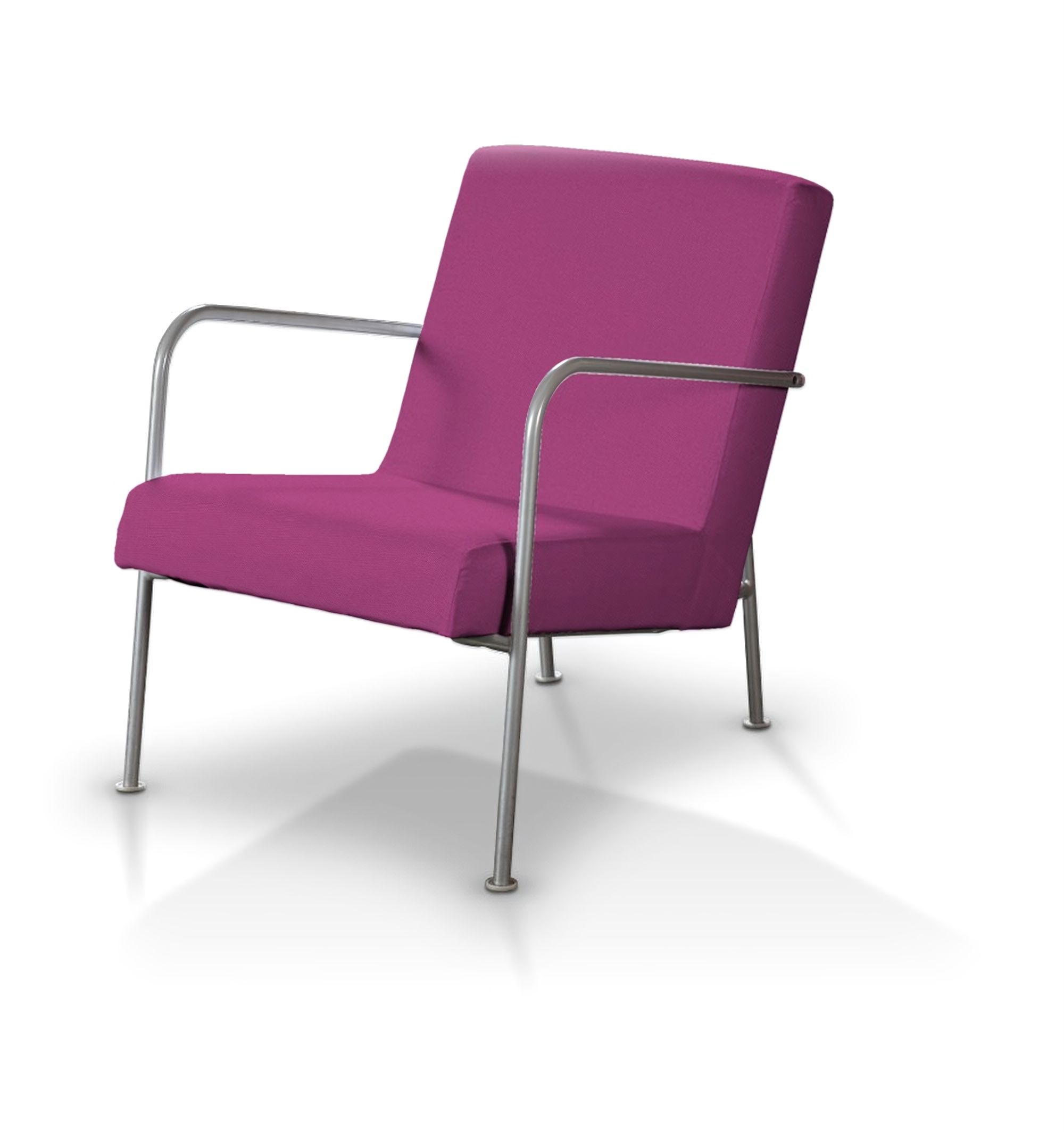 Bezug für Ikea PS Sessel Farbe rosa Stoff strukturiert