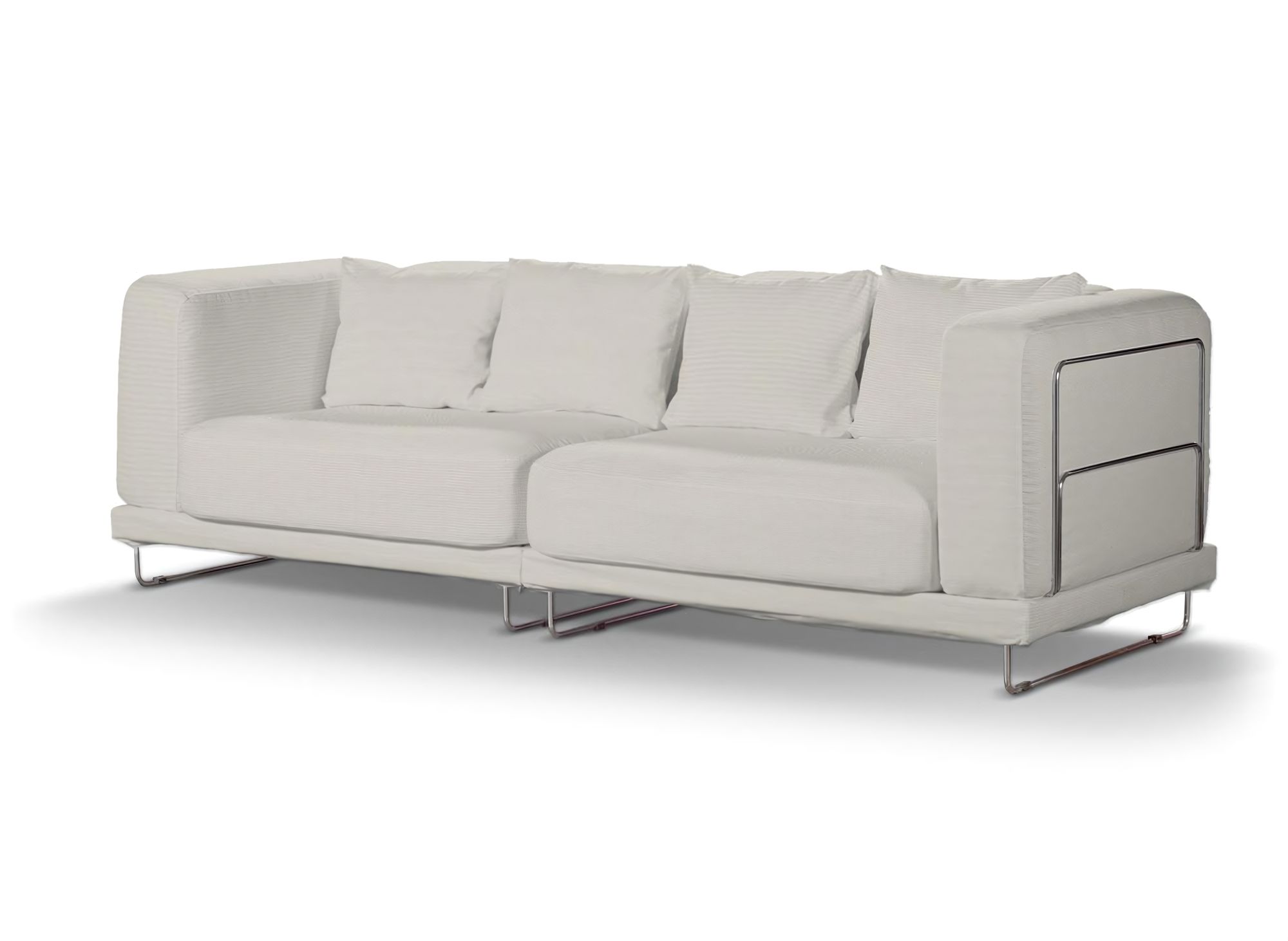 Bezug für Tylösand 3-Sitzer Sofa nicht ausklappbar Farbe grau