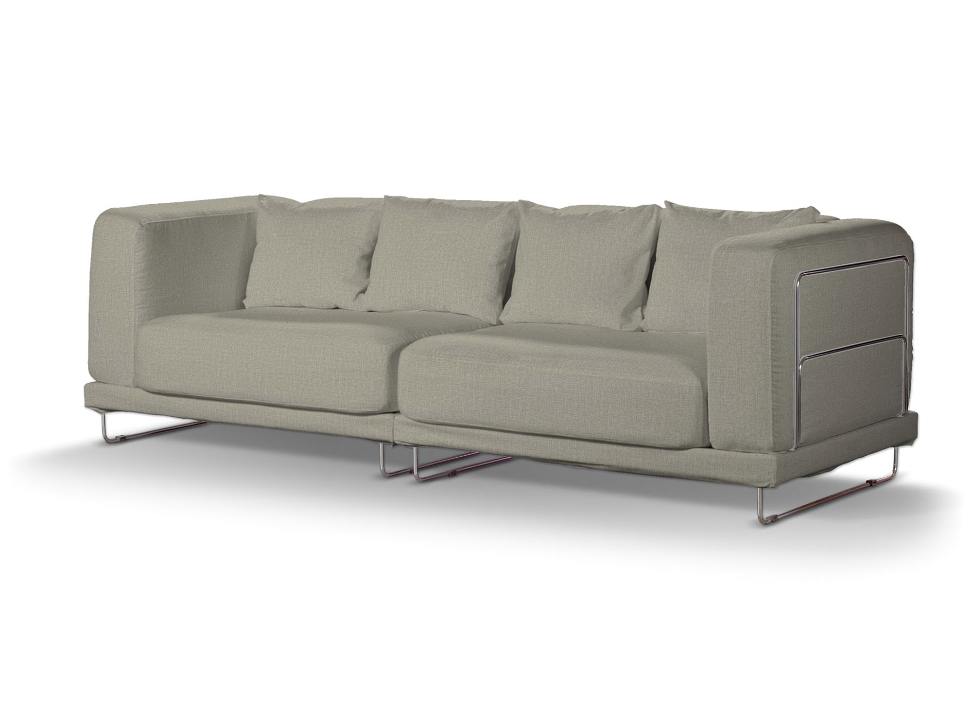 Bezug für Tylösand 3-Sitzer Sofa nicht ausklappbar Farbe beige Stoff strukturiert