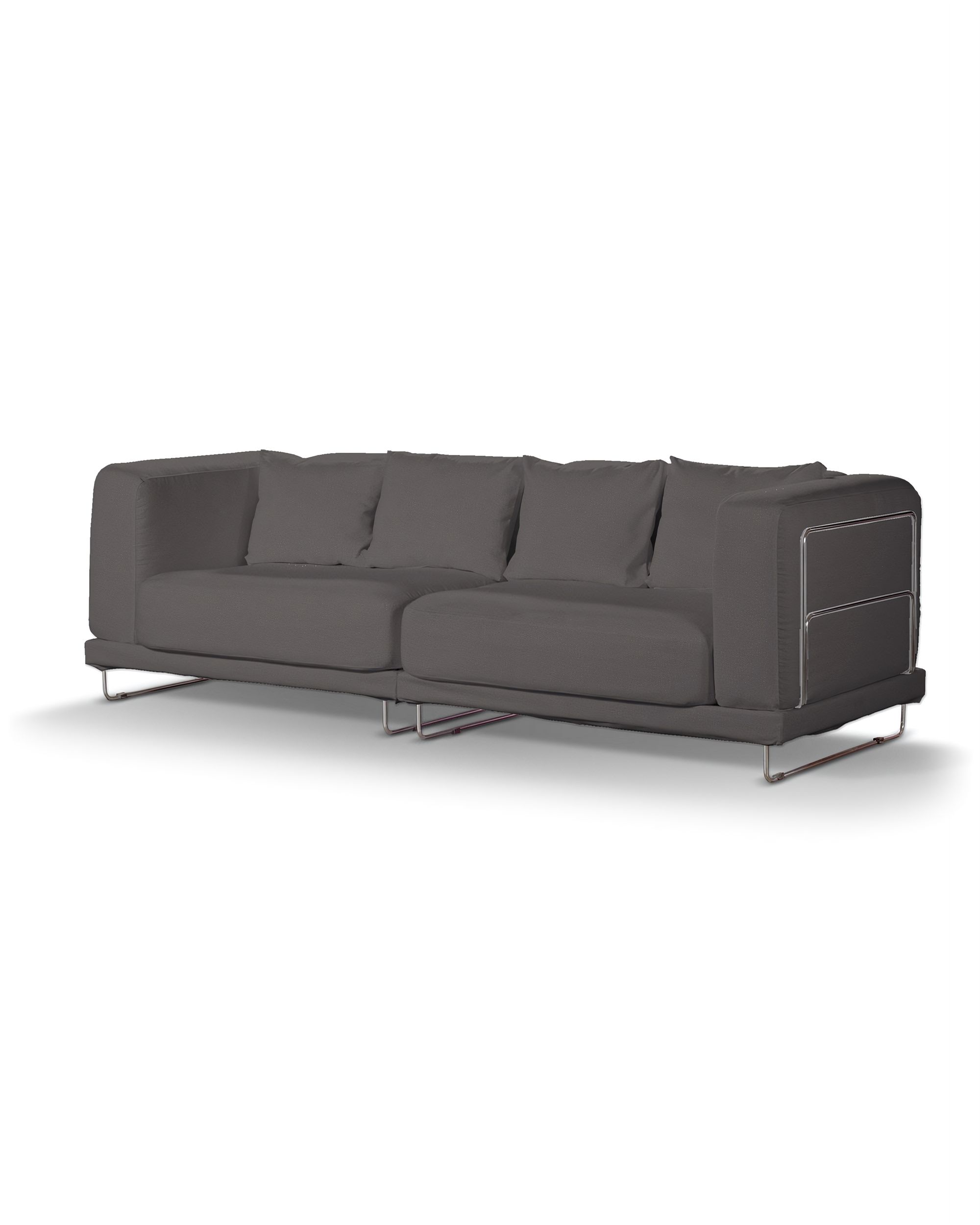 Bezug für Tylösand 3-Sitzer Sofa nicht ausklappbar Farbe braun Stoff samt
