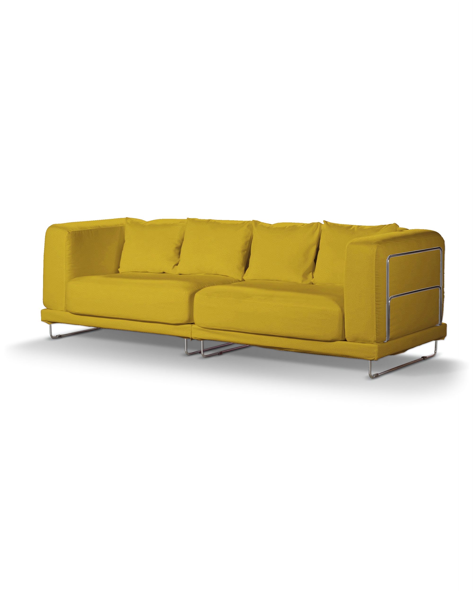 Bezug für Tylösand 3-Sitzer Sofa nicht ausklappbar Farbe gelb Stoff samt