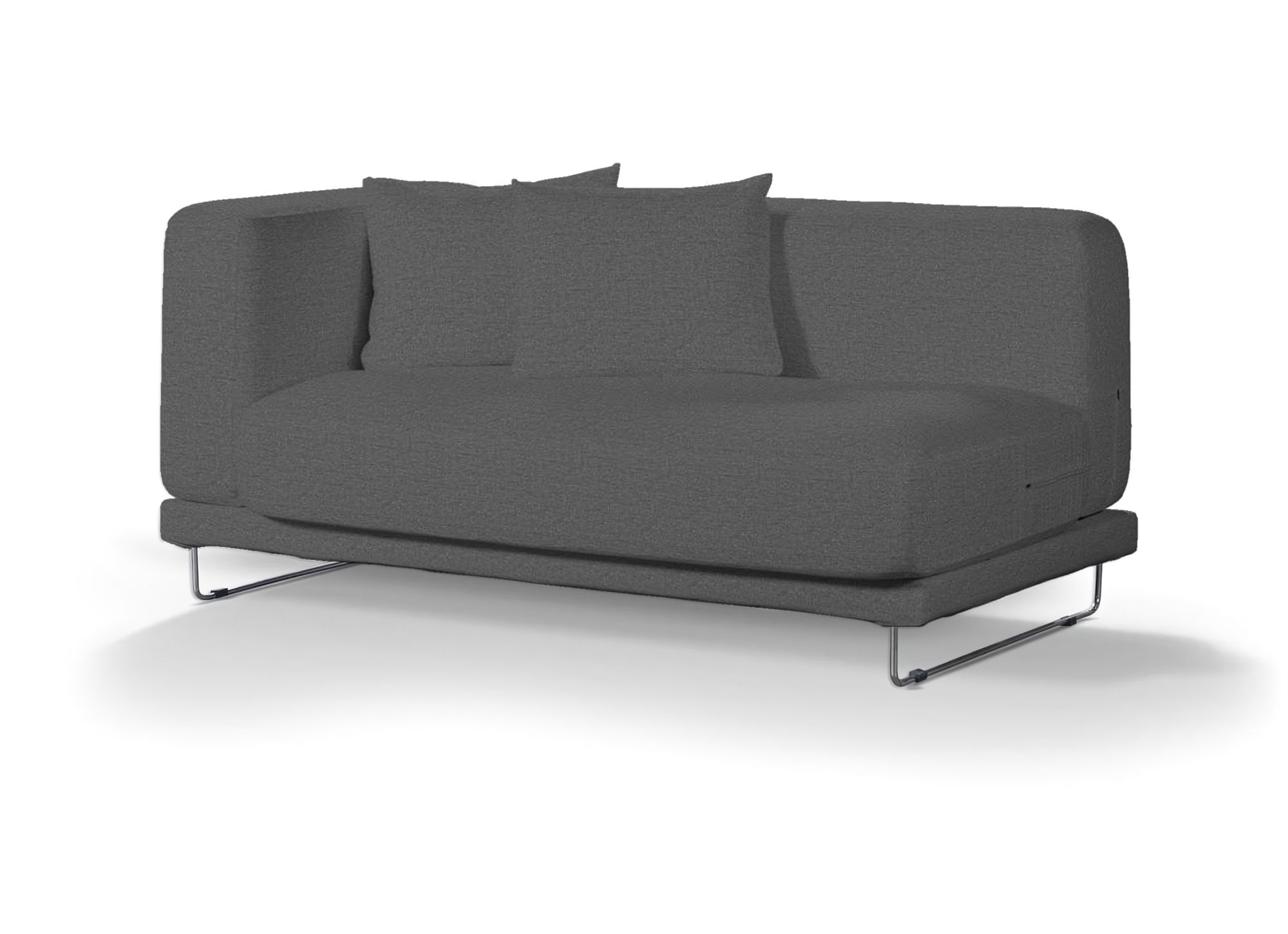 Bezug für Tylösand 2-Sitzer Sofa nicht ausklappbar Farbe grau Stoff strukturiert