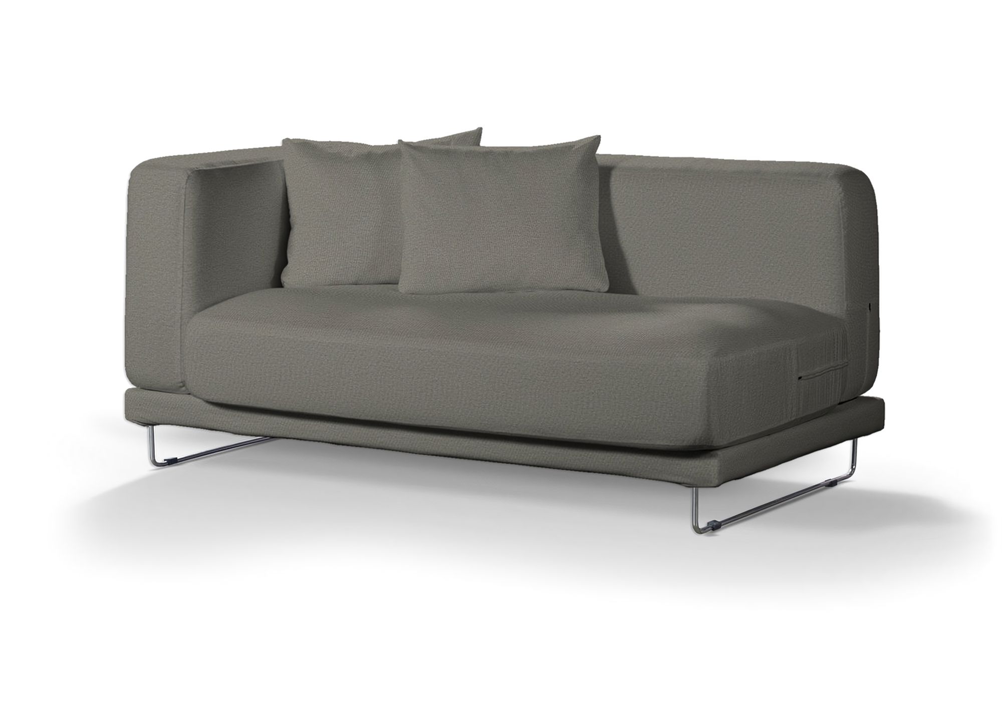 Bezug für Tylösand 2-Sitzer Sofa nicht ausklappbar Farbe grau Stoff strukturiert