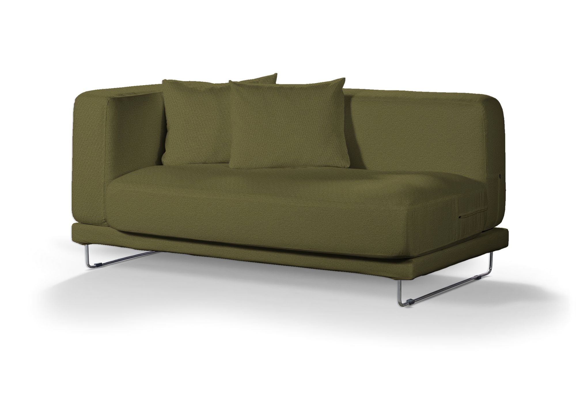 Bezug für Tylösand 2-Sitzer Sofa nicht ausklappbar Farbe grün Stoff strukturiert