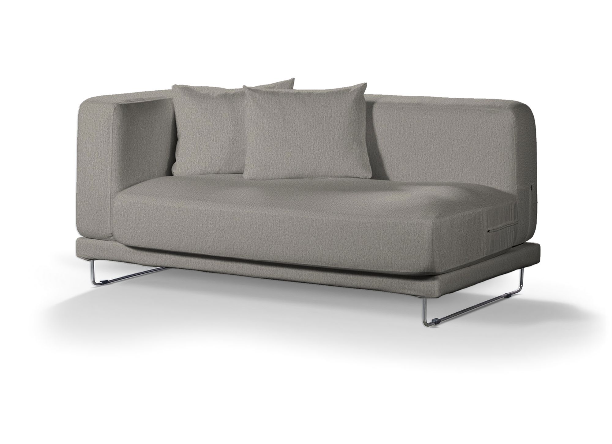 Bezug für Tylösand 2-Sitzer Sofa nicht ausklappbar Farbe grau Stoff strukturiert