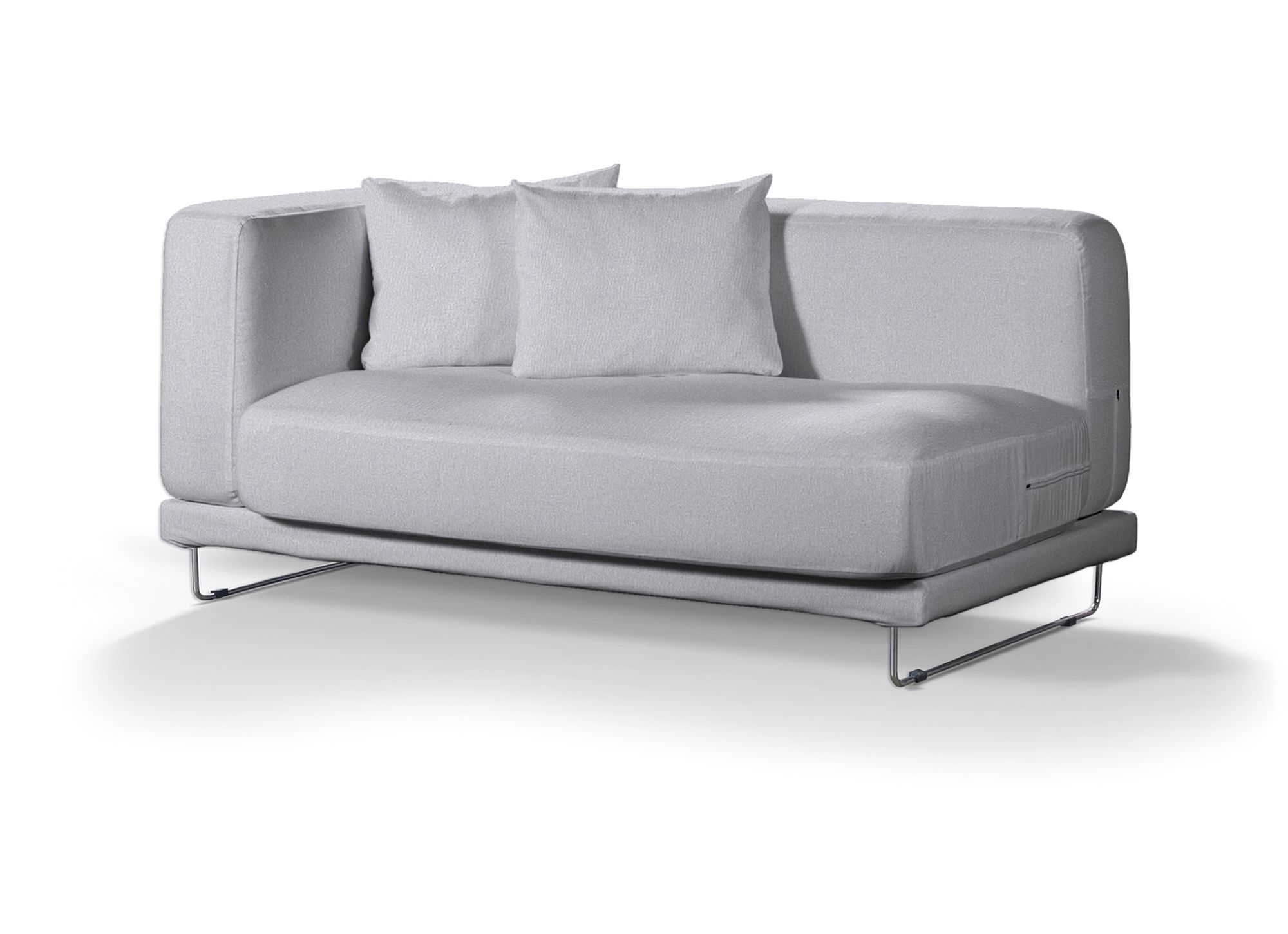 Bezug für Tylösand 2-Sitzer Sofa nicht ausklappbar Farbe grau Stoff strukturiert