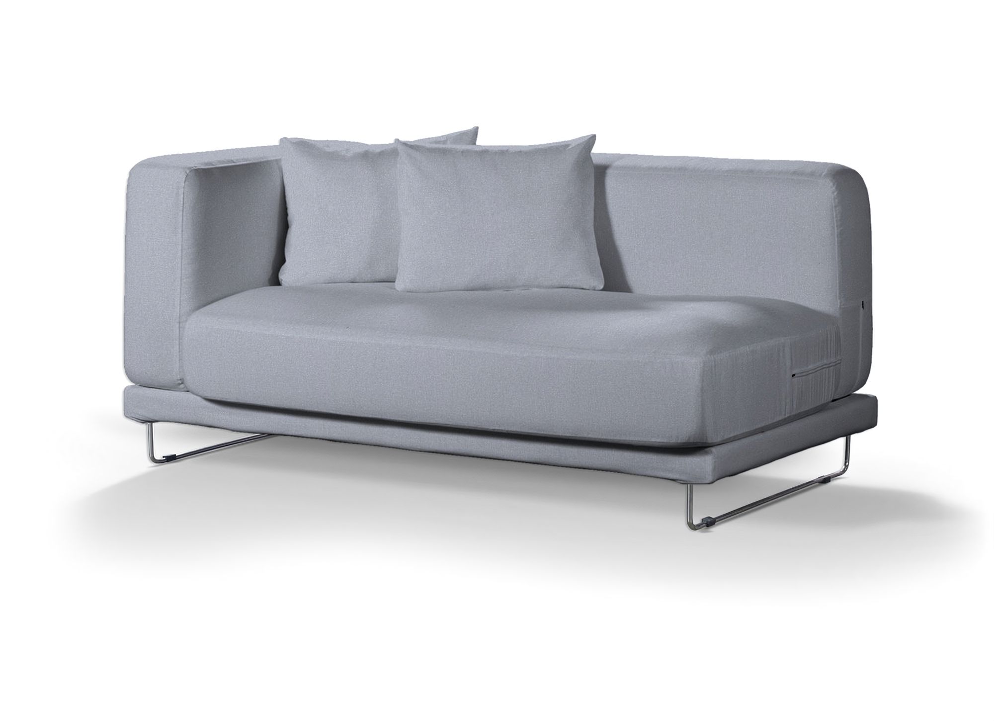 Bezug für Tylösand 2-Sitzer Sofa nicht ausklappbar Farbe blau Stoff strukturiert