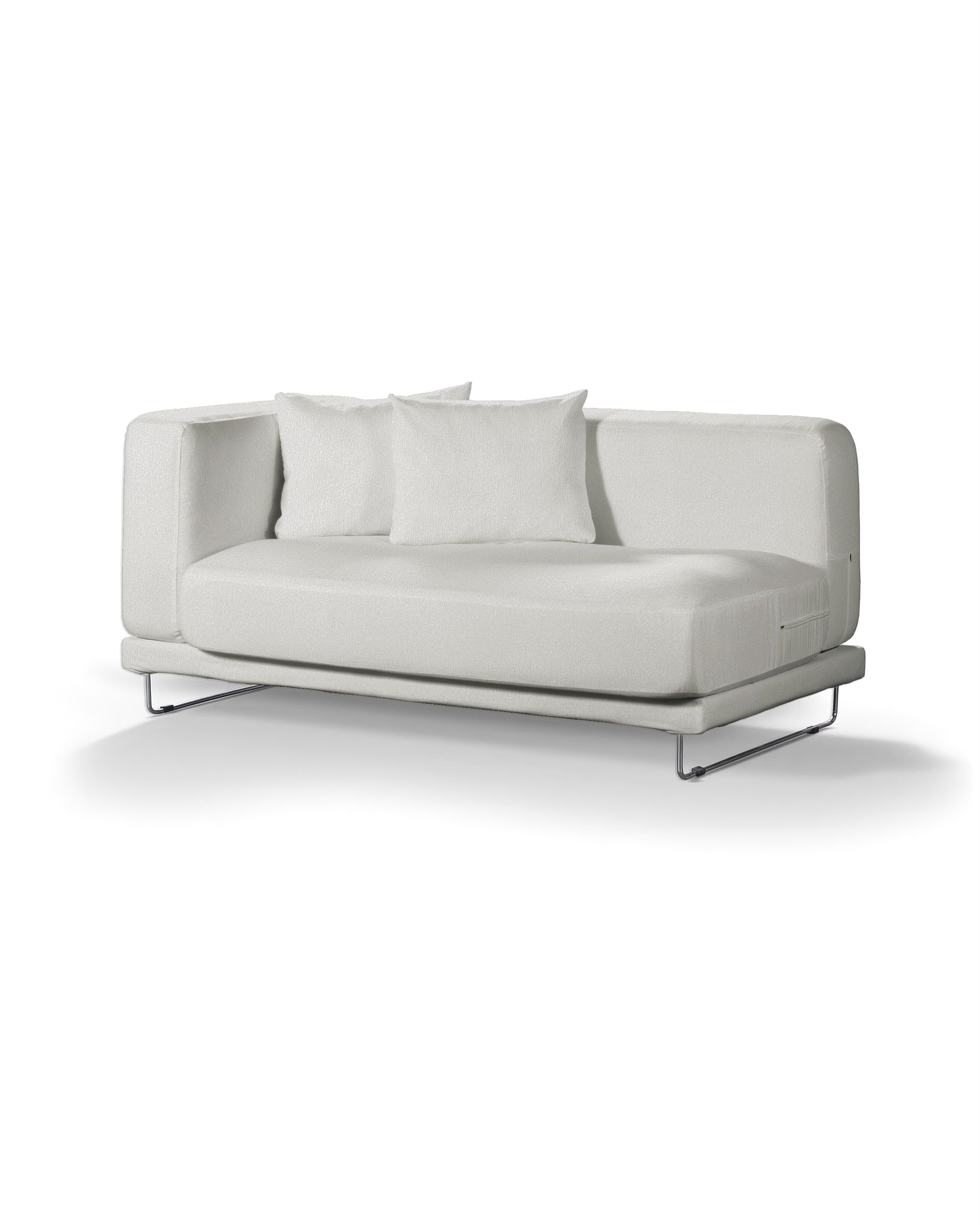 Bezug für Tylösand 2-Sitzer Sofa nicht ausklappbar Farbe creme Stoff strukturiert