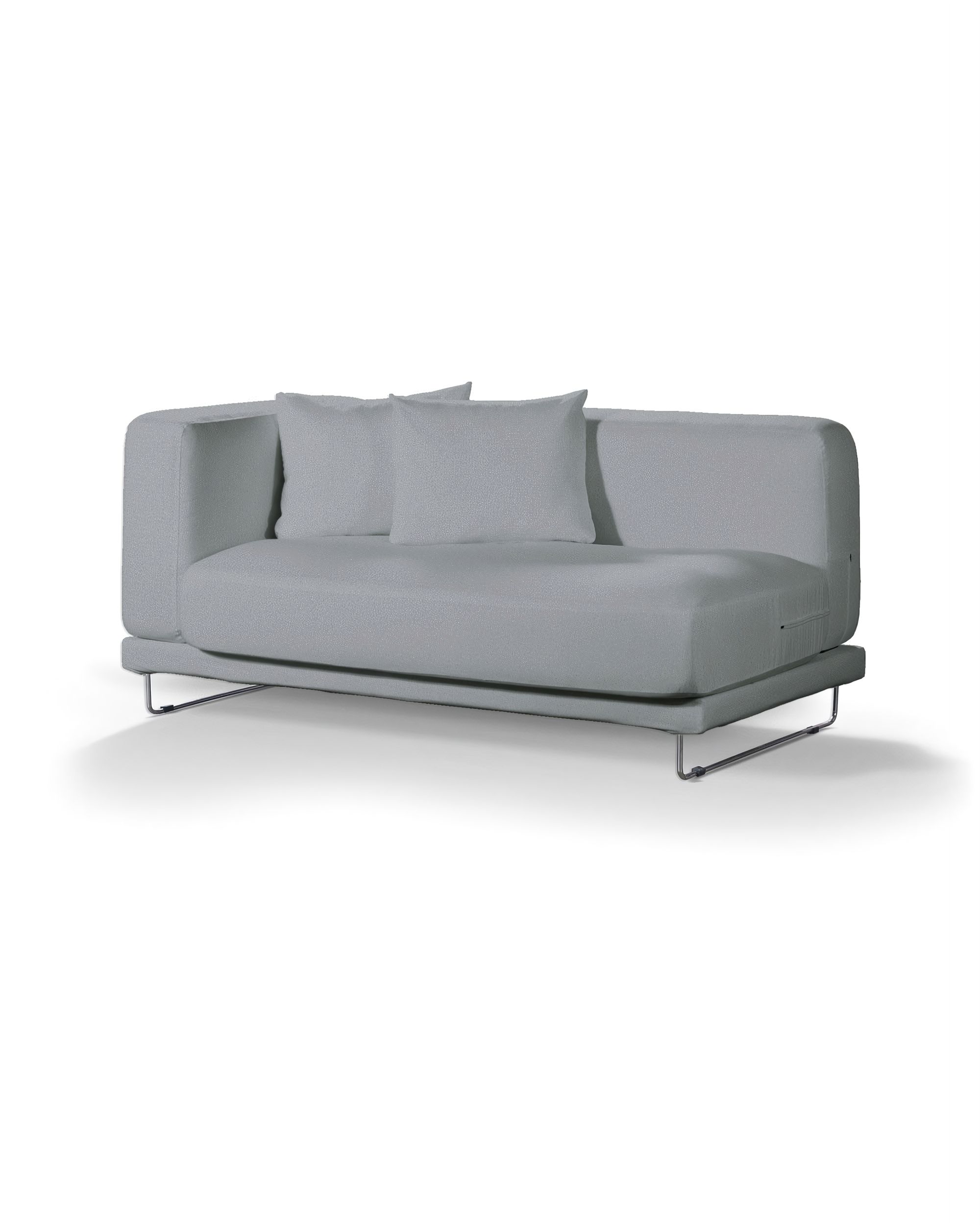 Bezug für Tylösand 2-Sitzer Sofa nicht ausklappbar Farbe grau Stoff strukturiert
