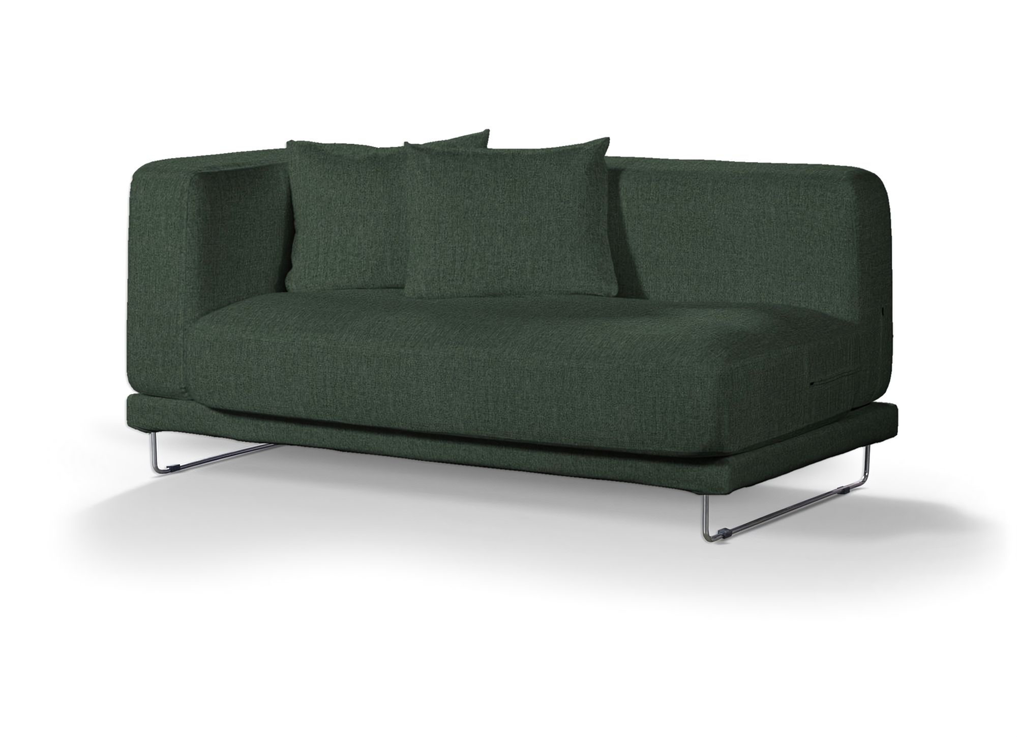 Bezug für Tylösand 2-Sitzer Sofa nicht ausklappbar Farbe grün Stoff strukturiert