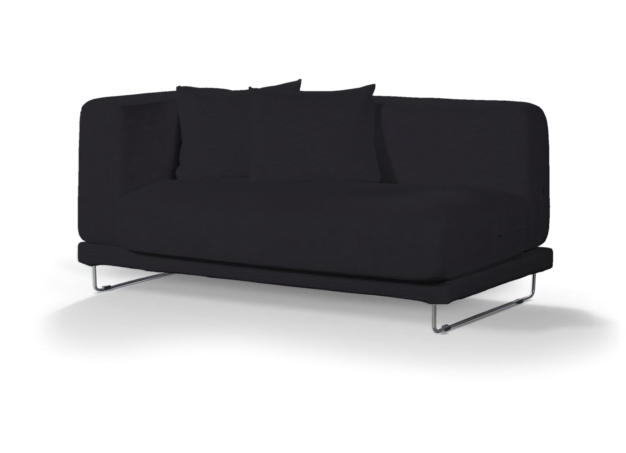 Bezug für Tylösand 2-Sitzer Sofa nicht ausklappbar Farbe schwarz Stoff strukturiert