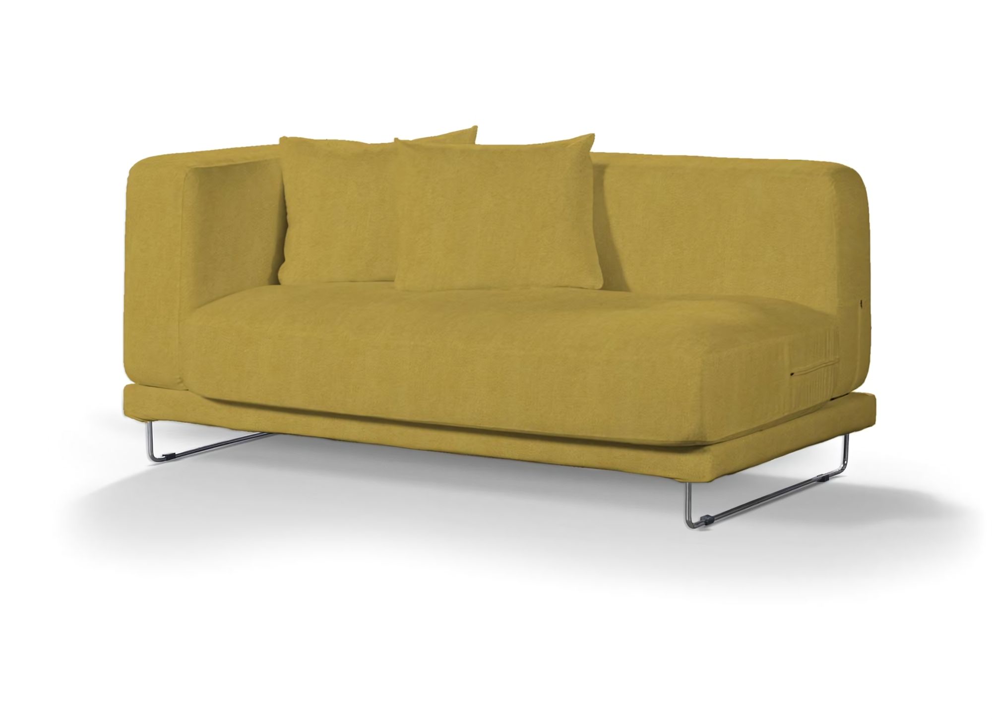 Bezug für Tylösand 2-Sitzer Sofa nicht ausklappbar Farbe gelb Stoff strukturiert