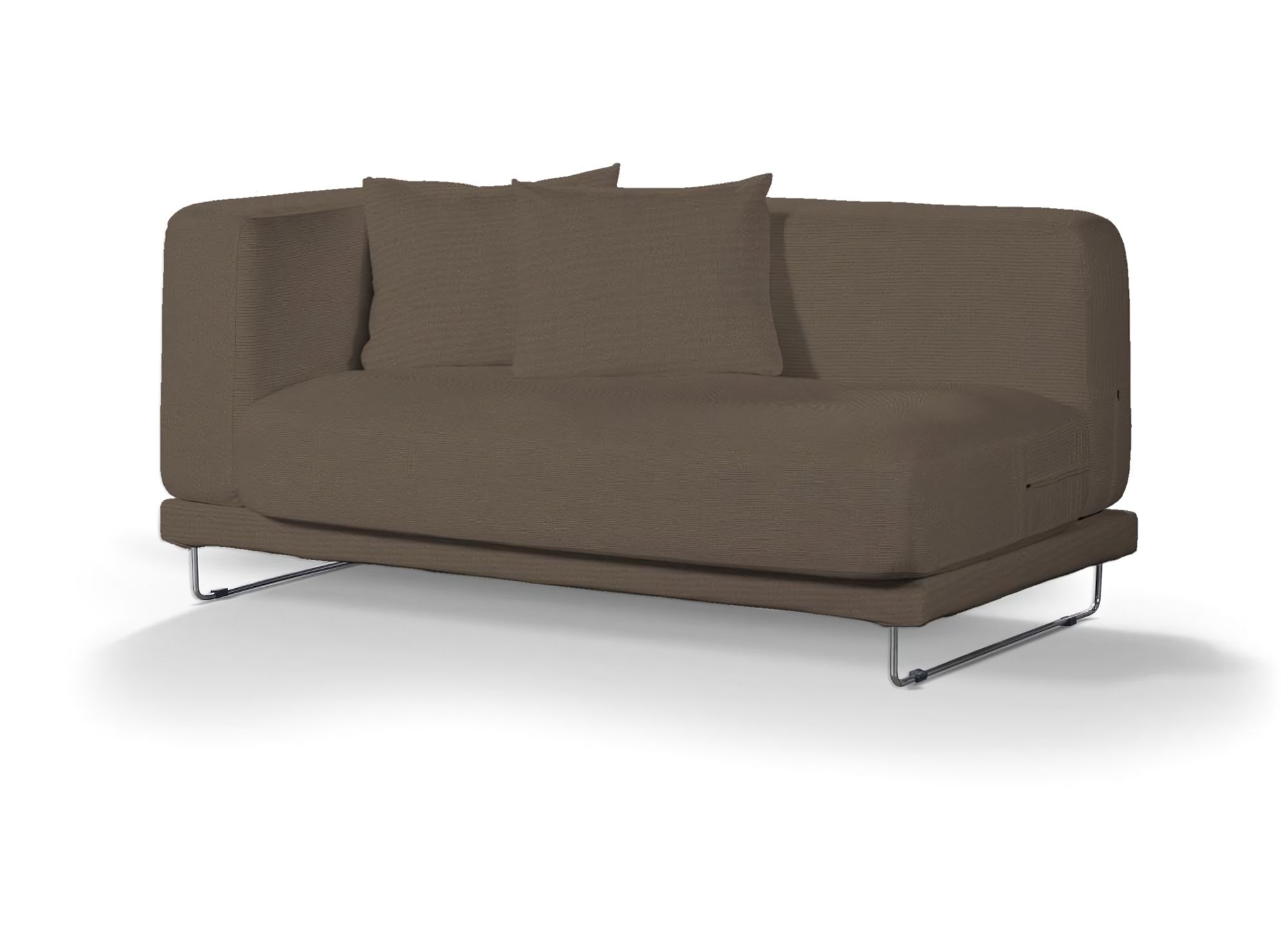 Bezug für Tylösand 2-Sitzer Sofa nicht ausklappbar Farbe braun Stoff strukturiert