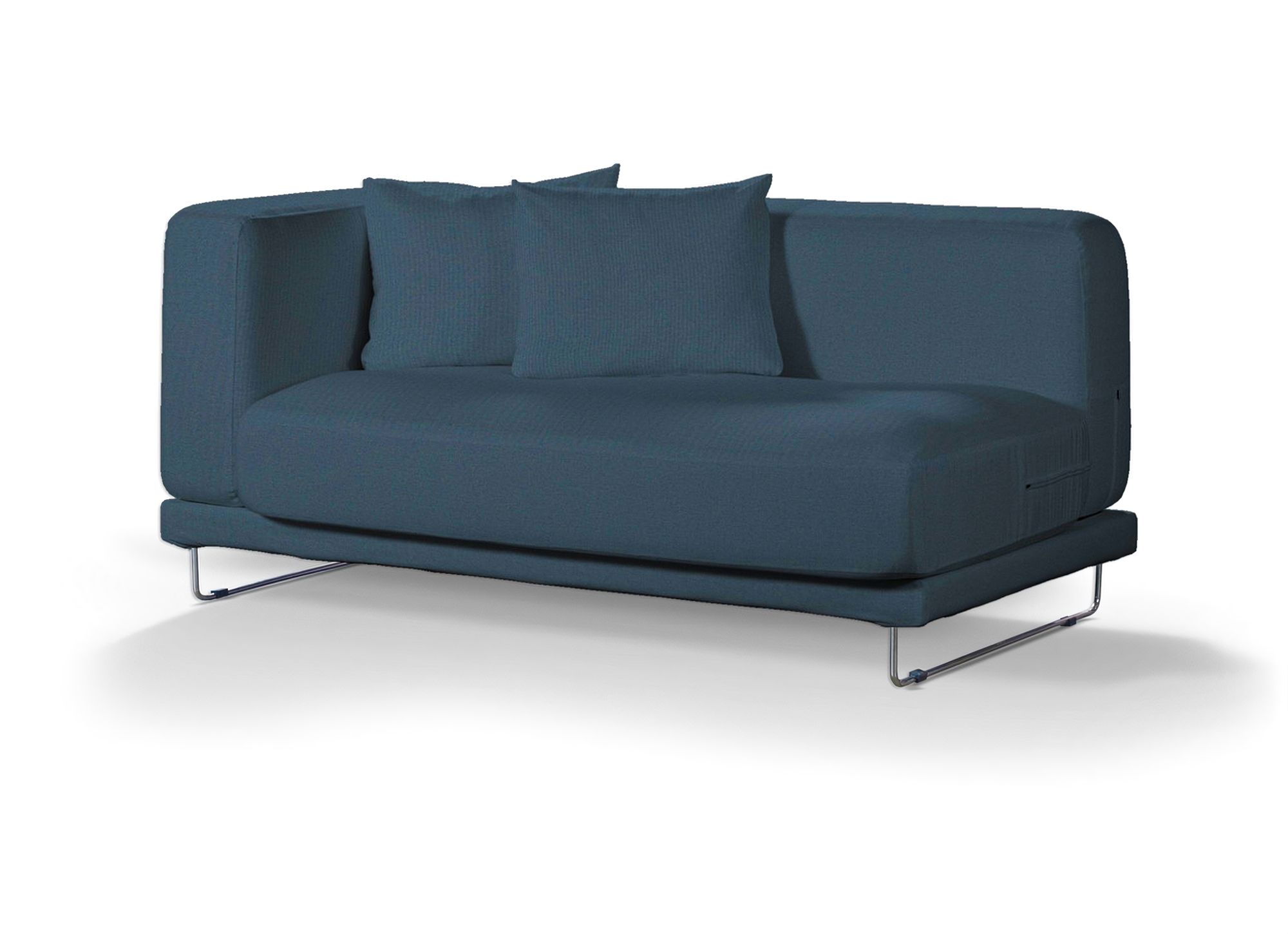 Bezug für Tylösand 2-Sitzer Sofa nicht ausklappbar Farbe blau Stoff strukturiert