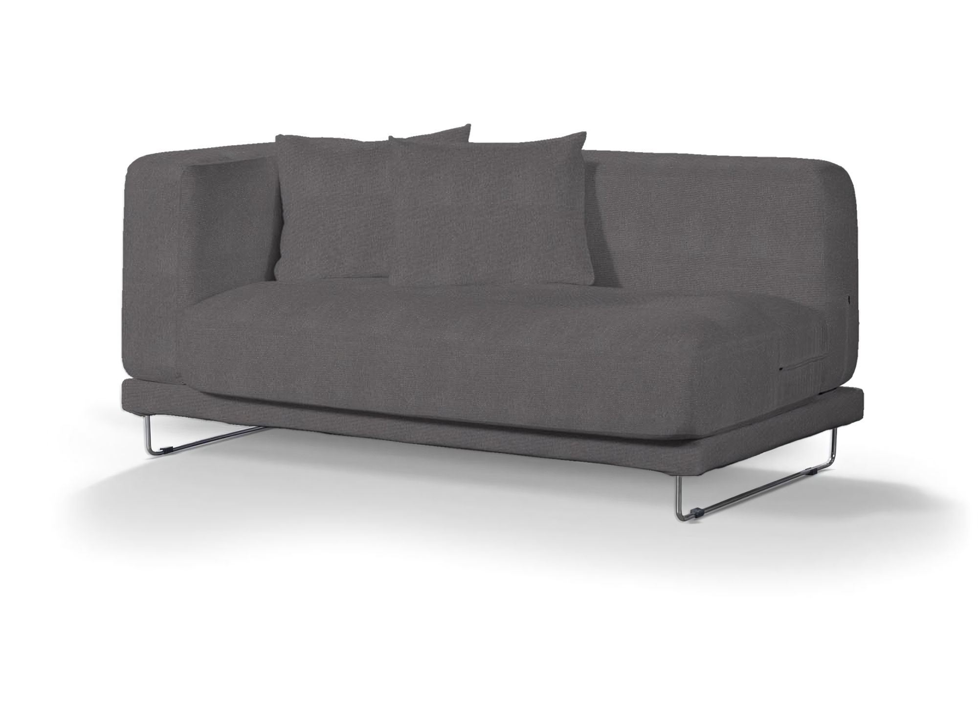 Bezug für Tylösand 2-Sitzer Sofa nicht ausklappbar Farbe grau Stoff strukturiert