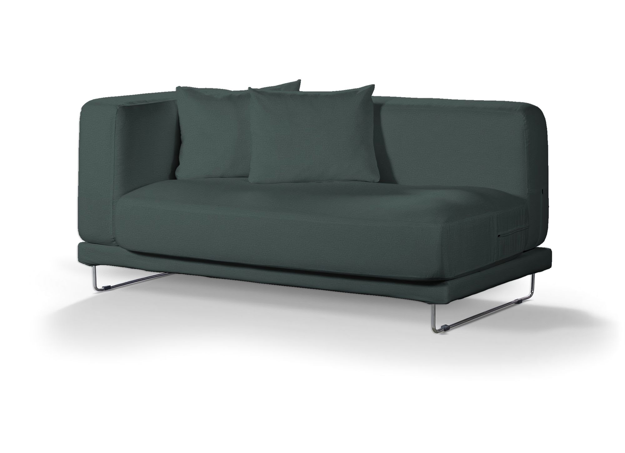 Bezug für Tylösand 2-Sitzer Sofa nicht ausklappbar Farbe grün Stoff samt