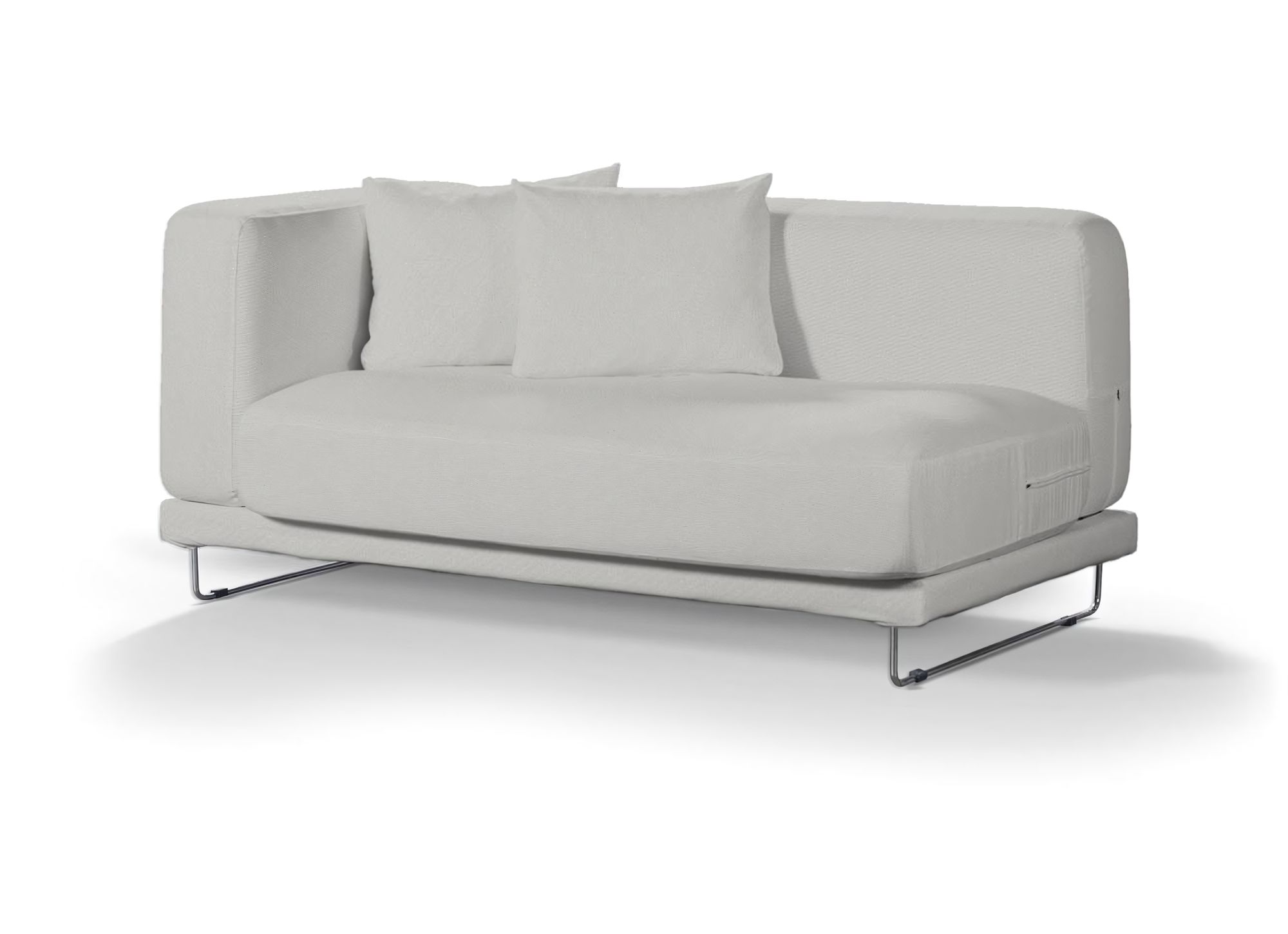Bezug für Tylösand 2-Sitzer Sofa nicht ausklappbar Farbe grau Stoff strukturiert