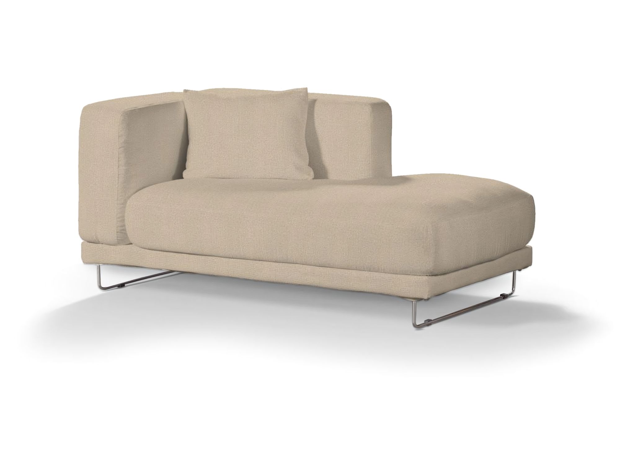 Tylösand Recamiere rechts Sofabezug Farbe beige Stoff strukturiert