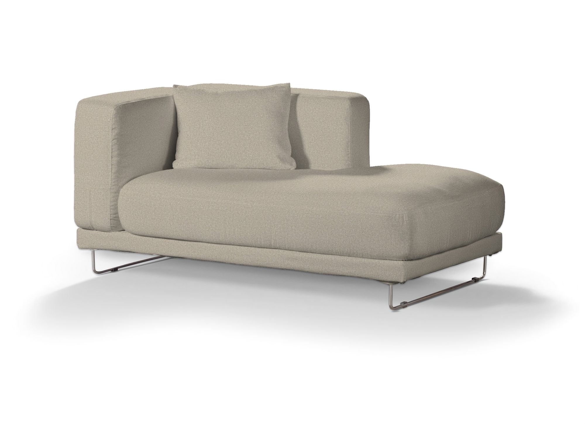 Tylösand Recamiere rechts Sofabezug Farbe beige Stoff strukturiert