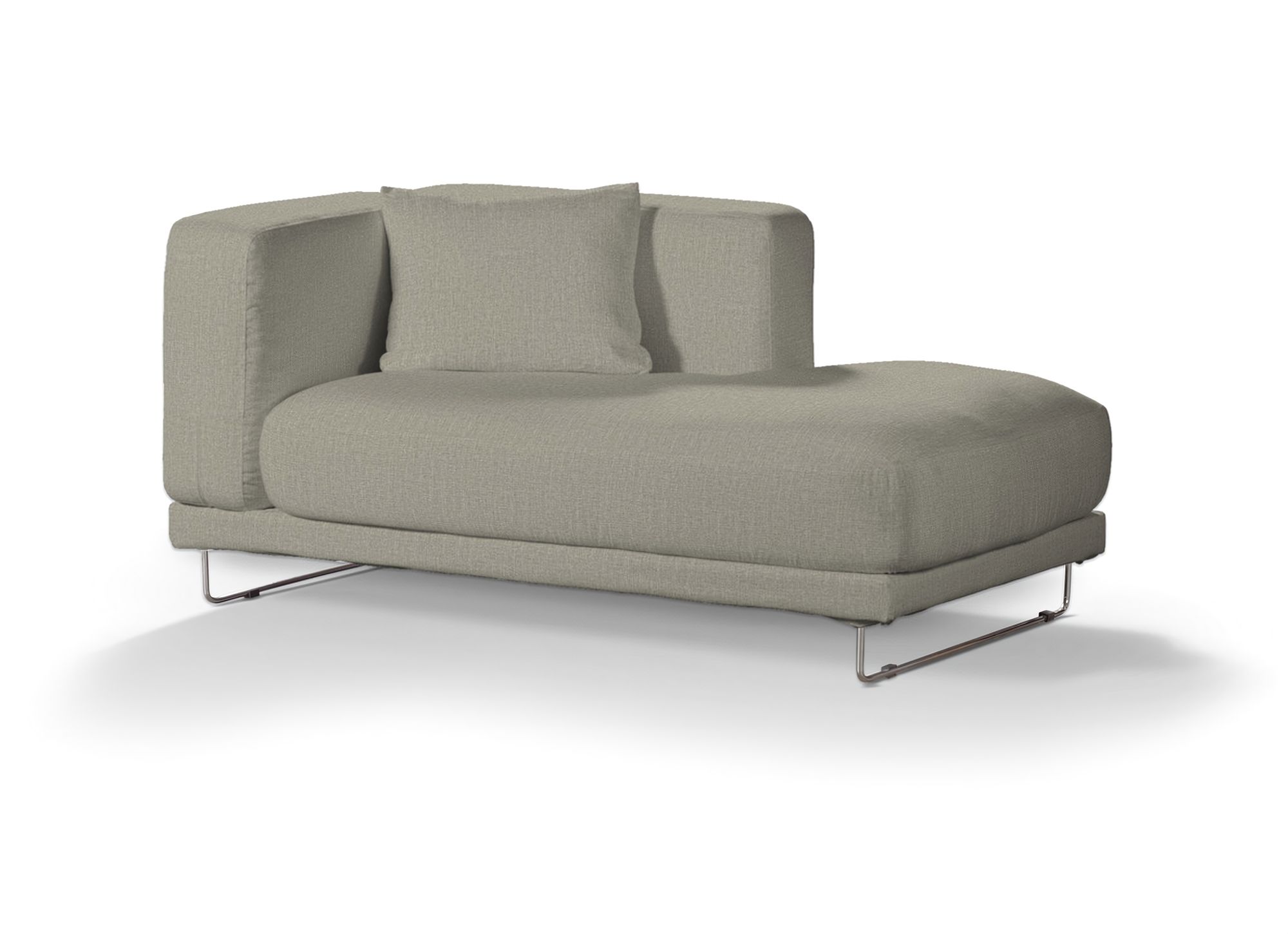 Tylösand Recamiere rechts Sofabezug Farbe beige Stoff strukturiert