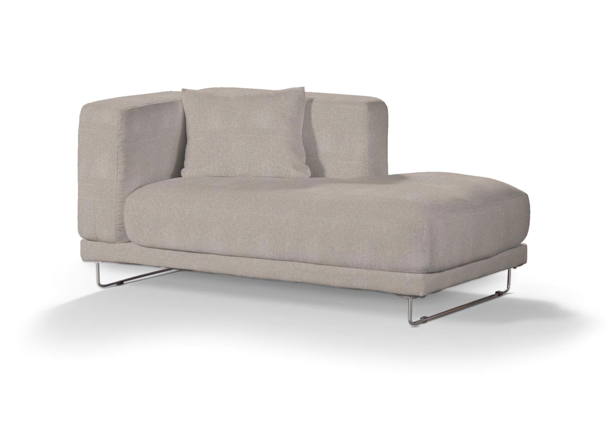 Tylösand Recamiere rechts Sofabezug Farbe beige Stoff strukturiert