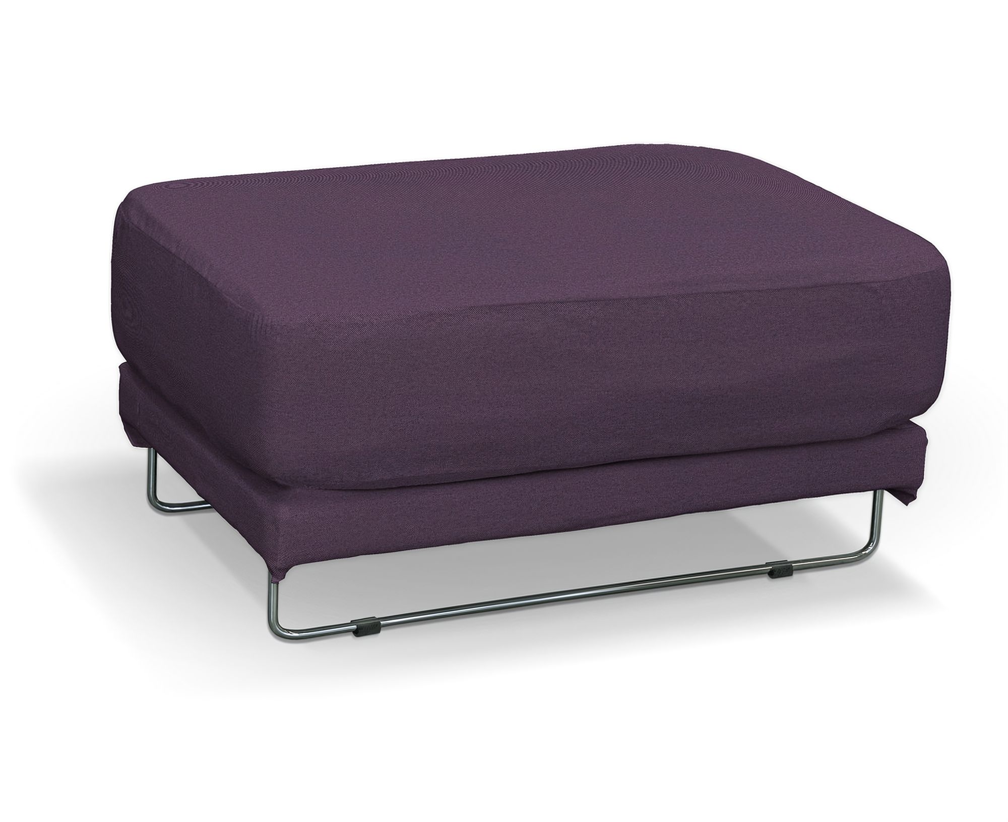 Bezug für Tylösand Hocker Farbe violett Stoff strukturiert