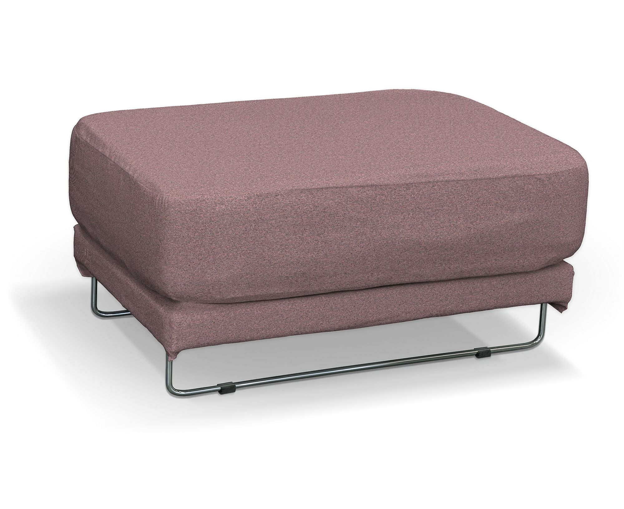 Bezug für Tylösand Hocker Farbe rosa Stoff strukturiert