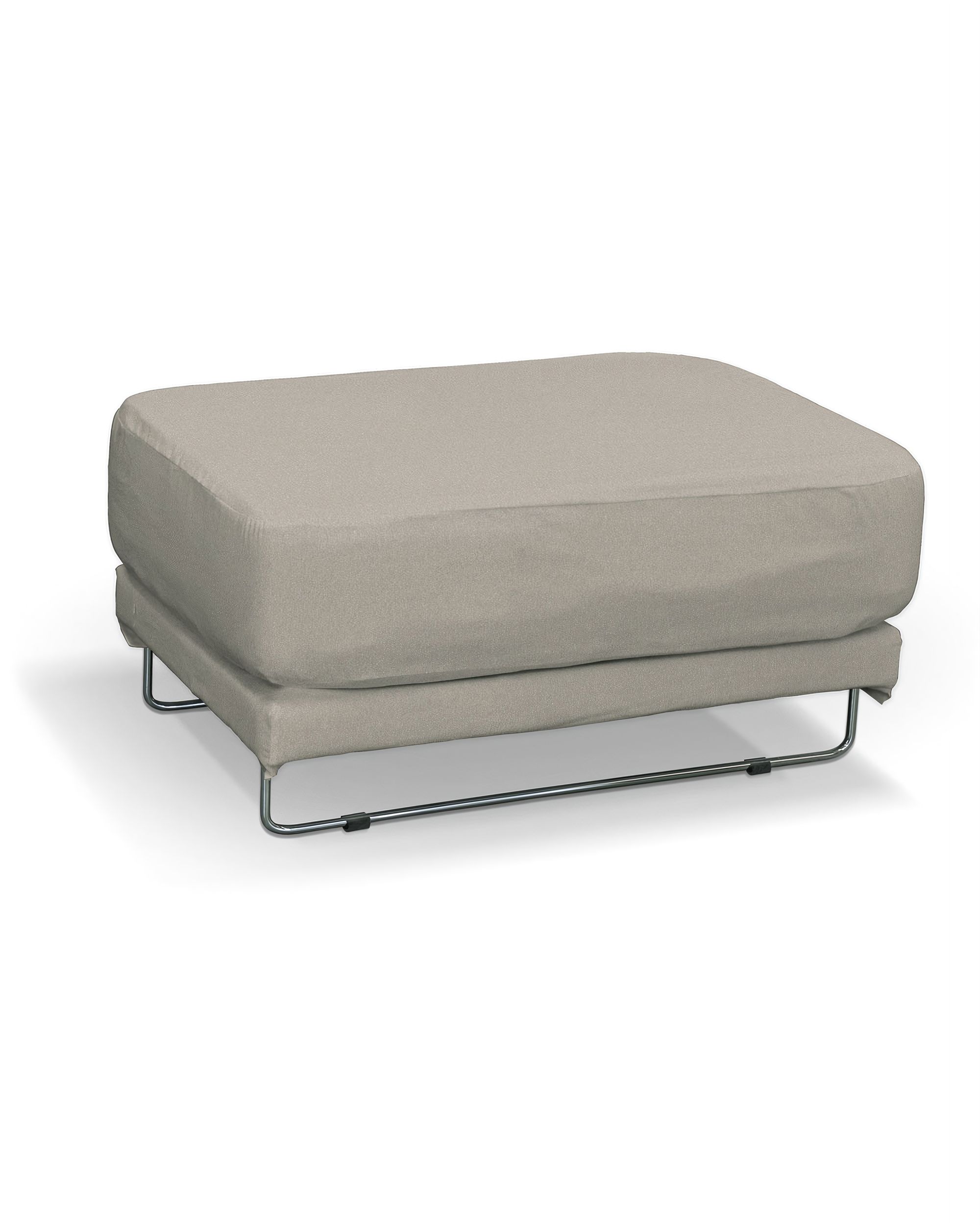 Bezug für Tylösand Hocker Farbe beige Stoff strukturiert