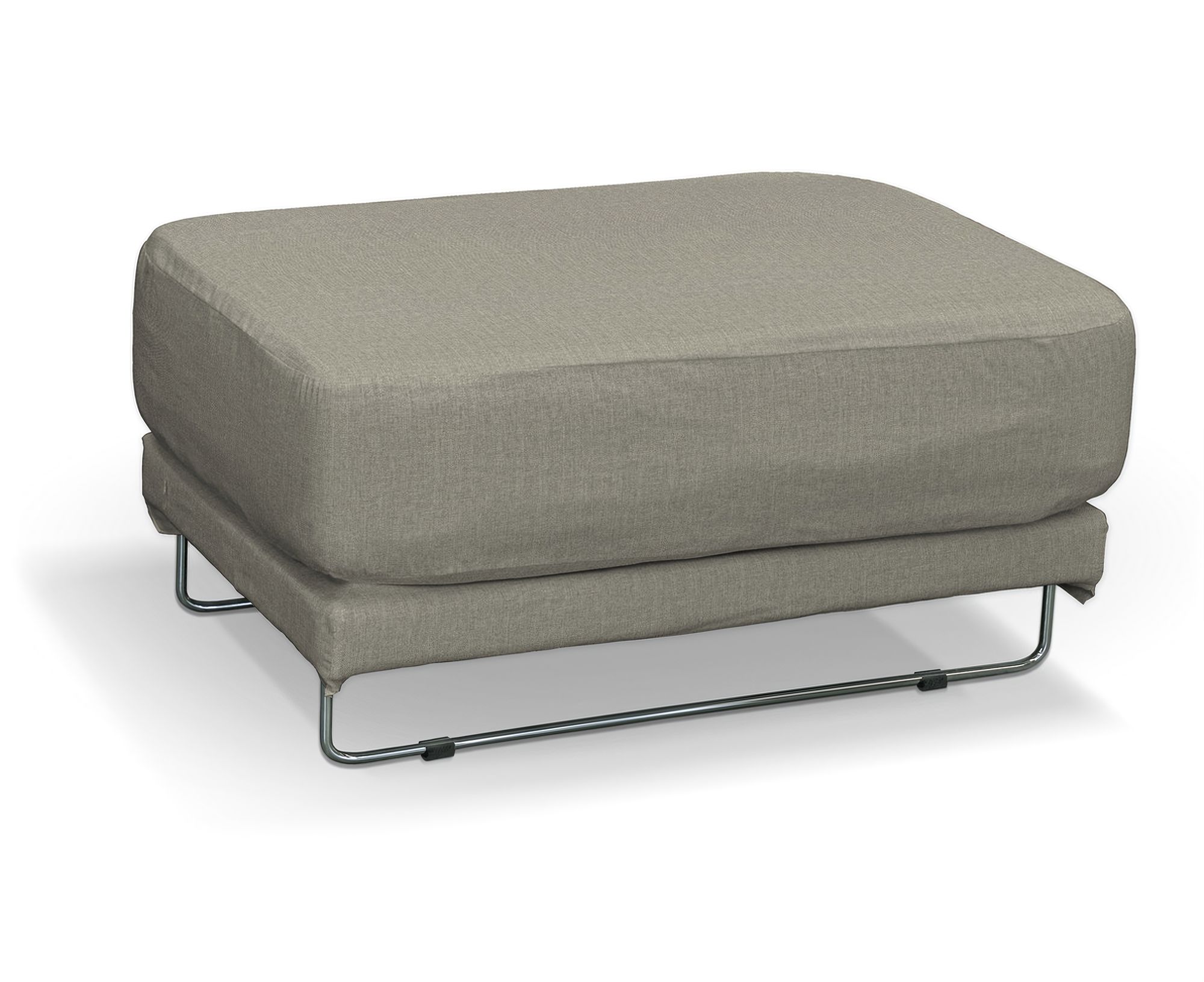 Bezug für Tylösand Hocker Farbe beige Stoff strukturiert