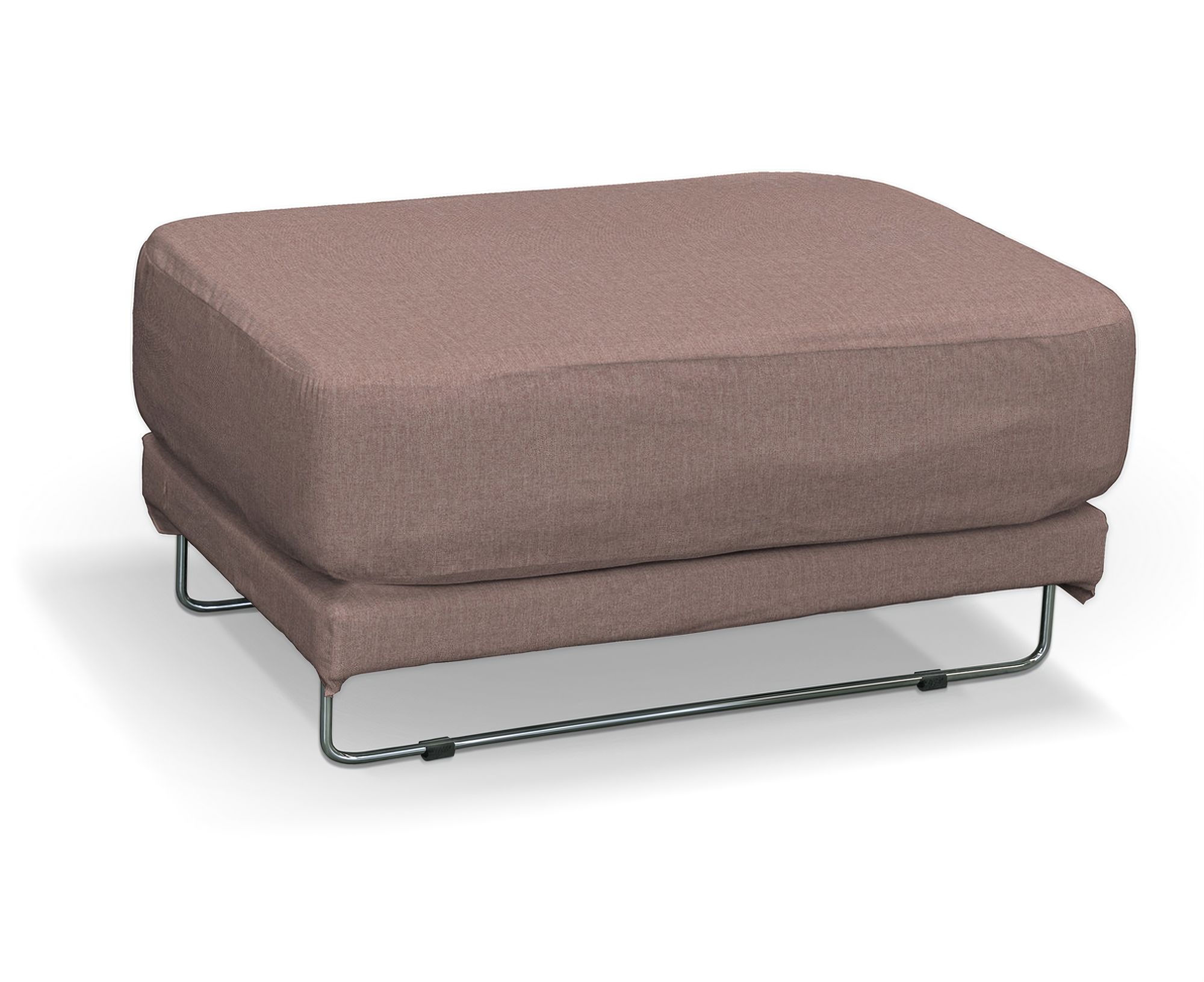 Bezug für Tylösand Hocker Farbe rosa Stoff strukturiert