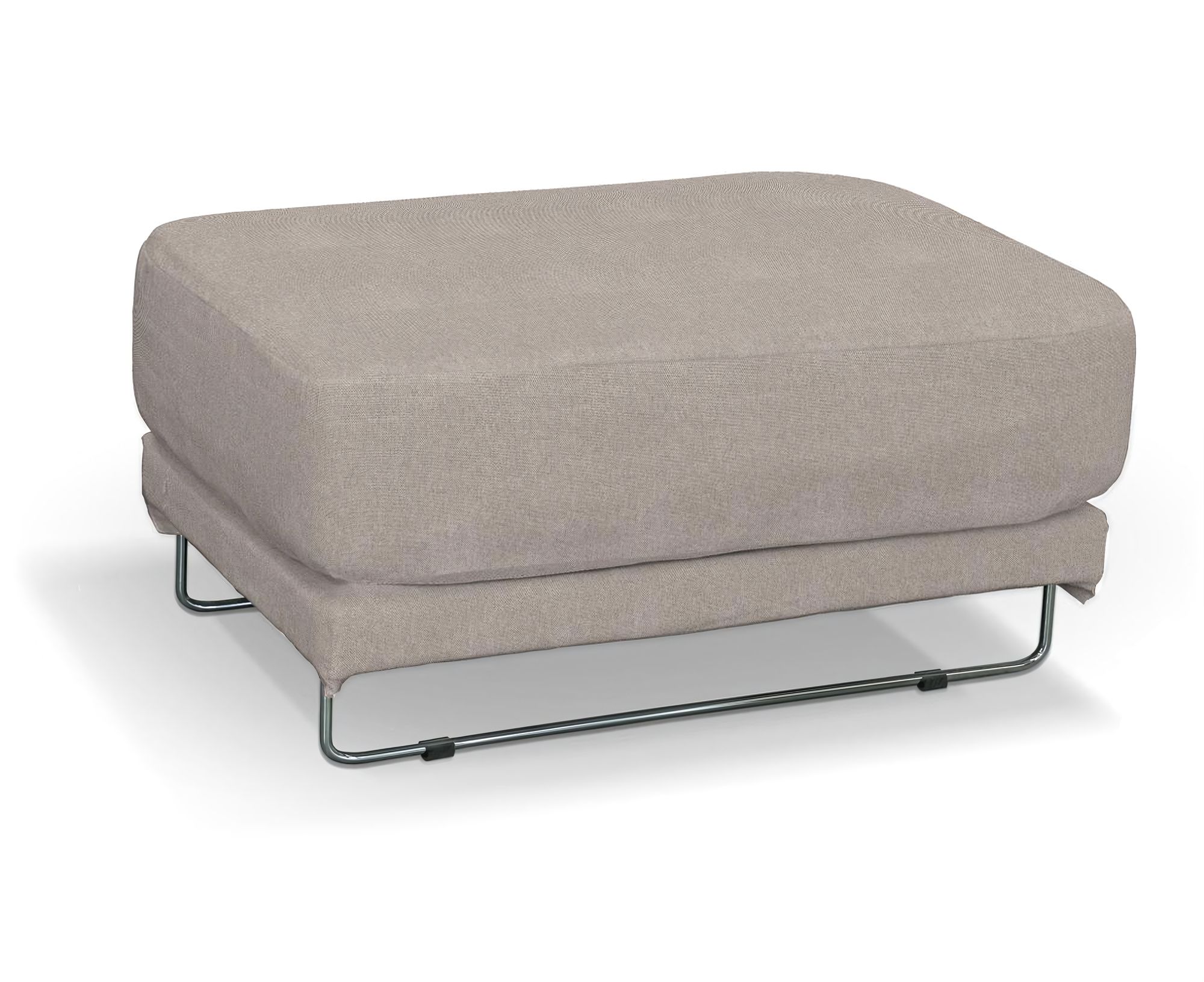Bezug für Tylösand Hocker Farbe beige Stoff strukturiert