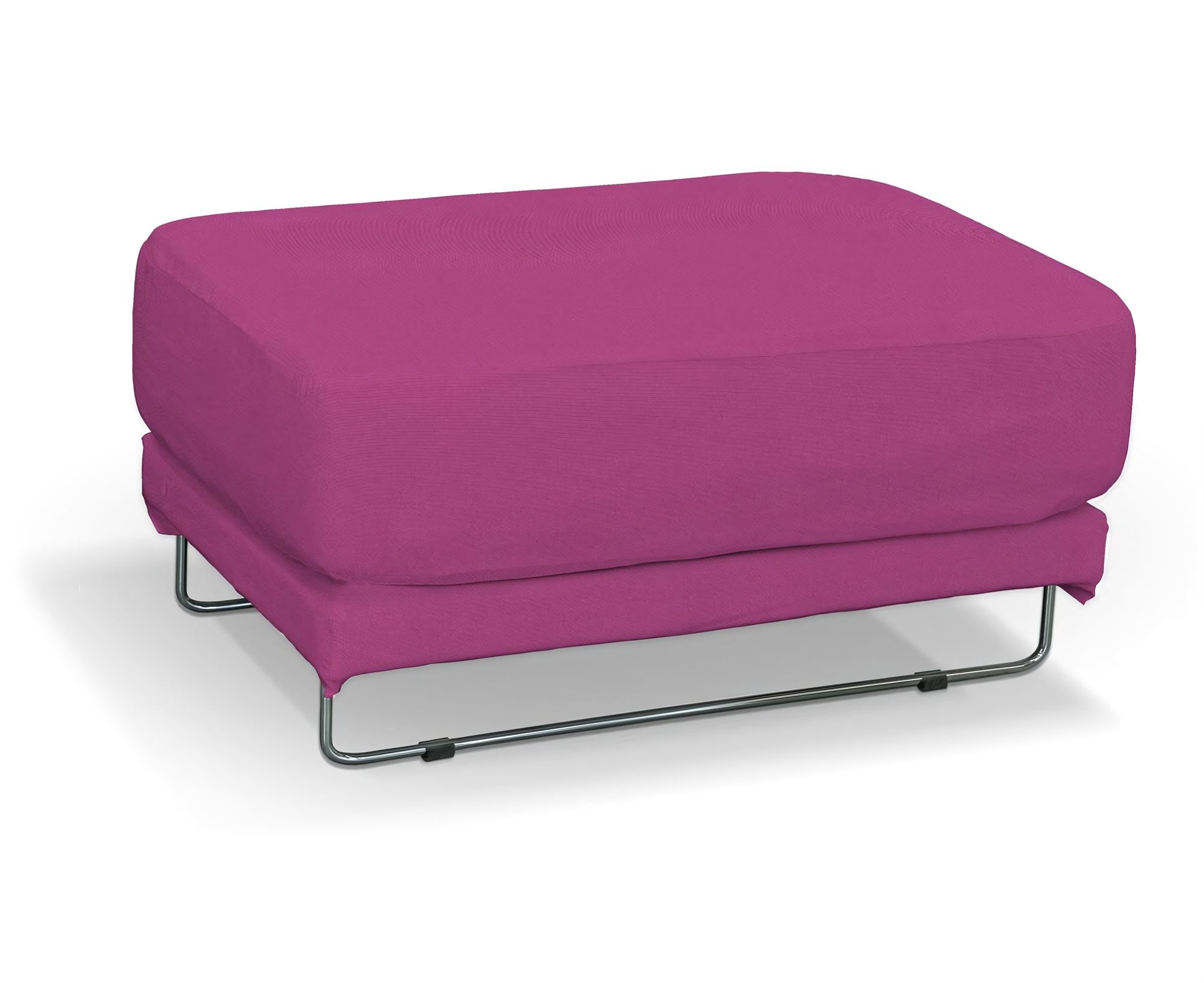 Bezug für Tylösand Hocker Farbe rosa Stoff strukturiert