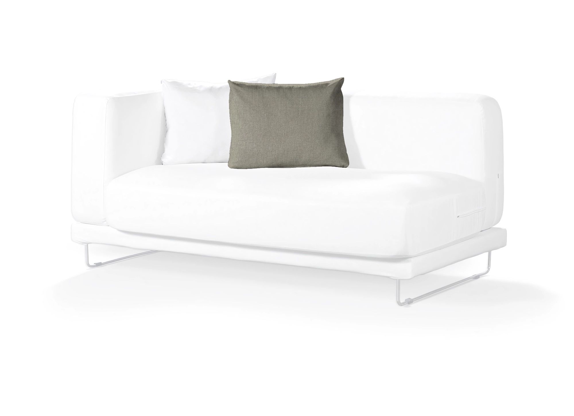 Kissenhülle für ein Kissen Tylösand 1 Stck. Farbe beige Stoff strukturiert (hover)