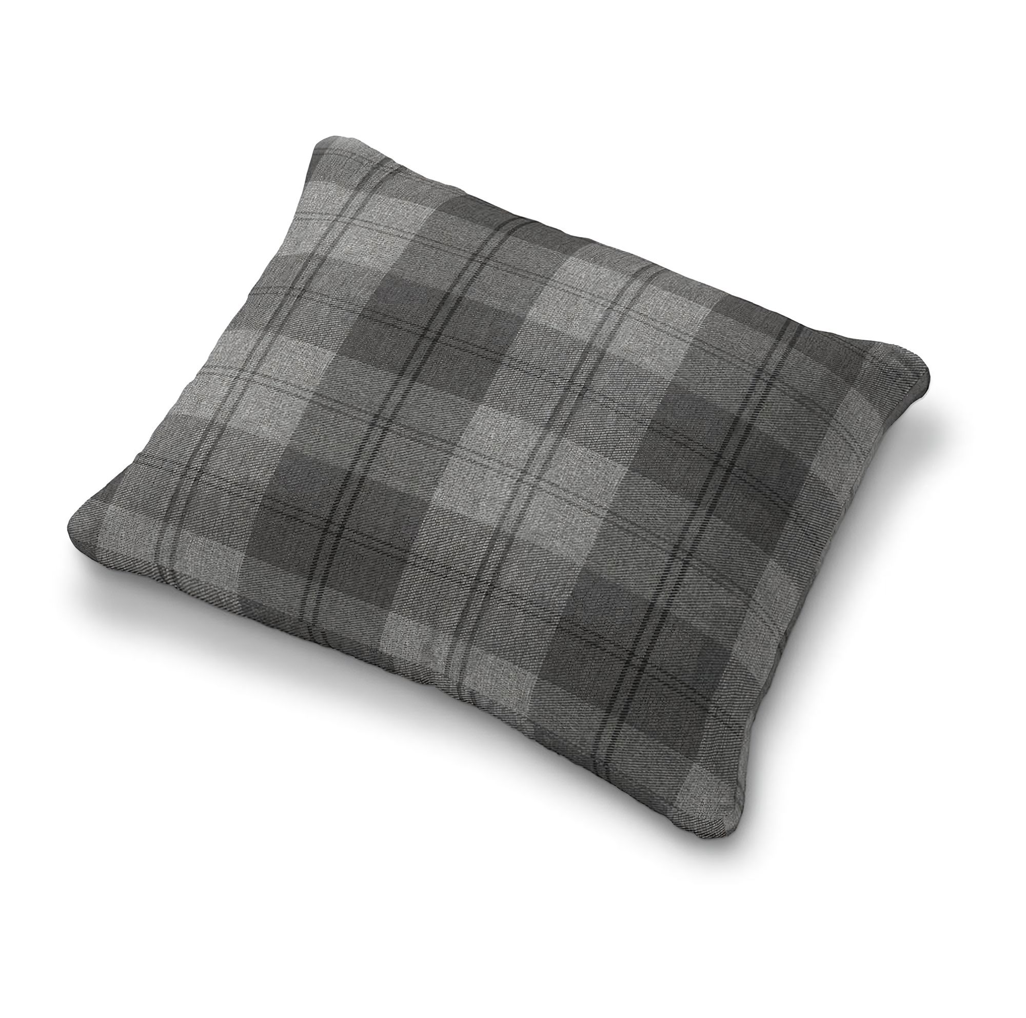 Kissenbezug Karlstad 58x48cm Farbe grau Stoff strukturiert, gemustert