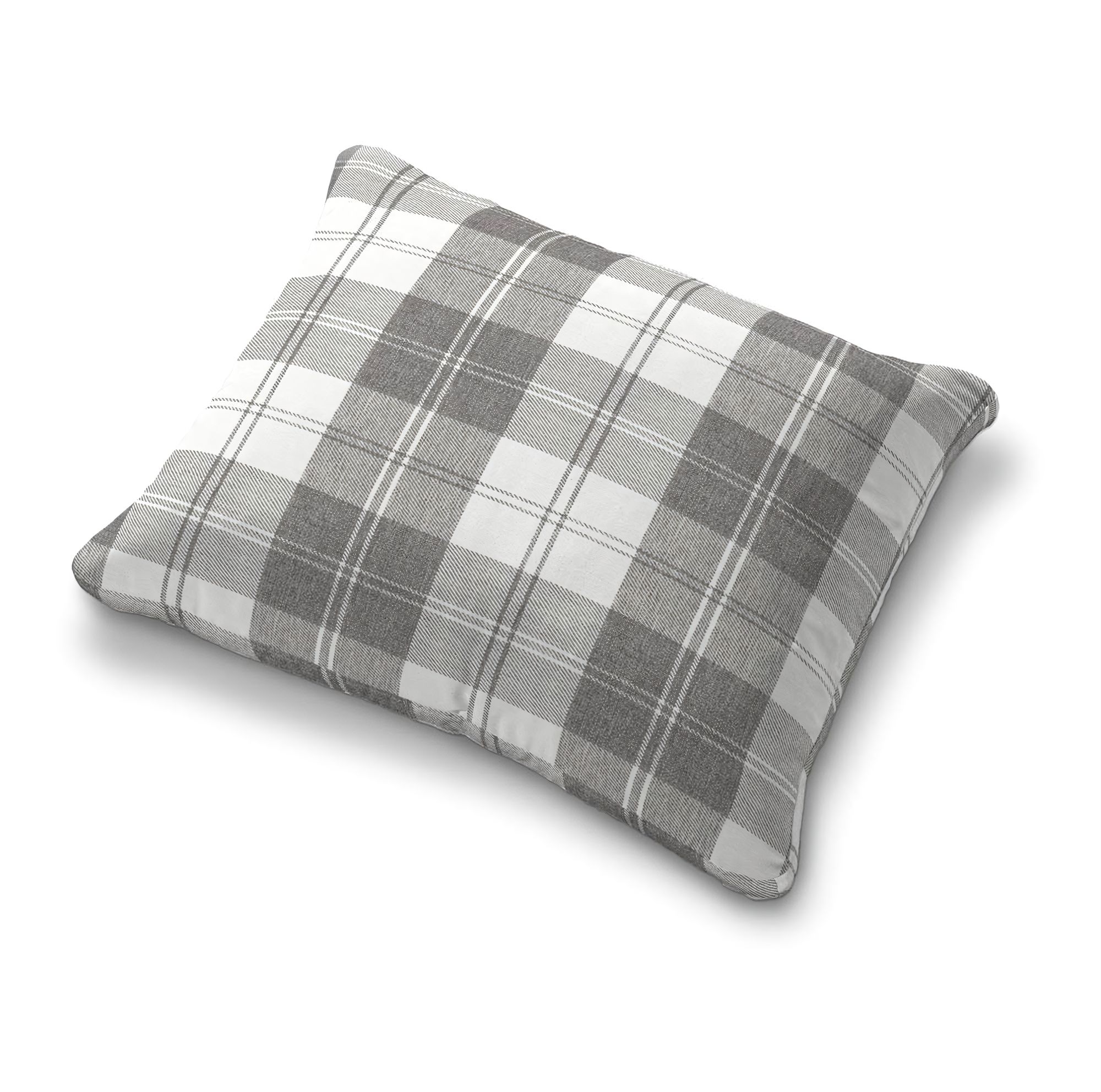 Kissenbezug Karlstad 58x48cm Farbe grau Stoff strukturiert, gemustert