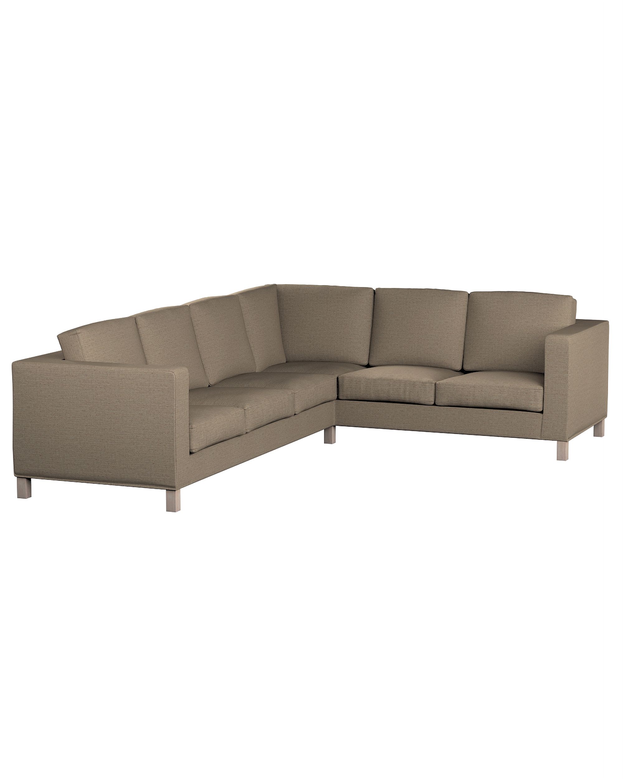 Bezug für Karlanda Sofa Ecke links Farbe beige Stoff strukturiert