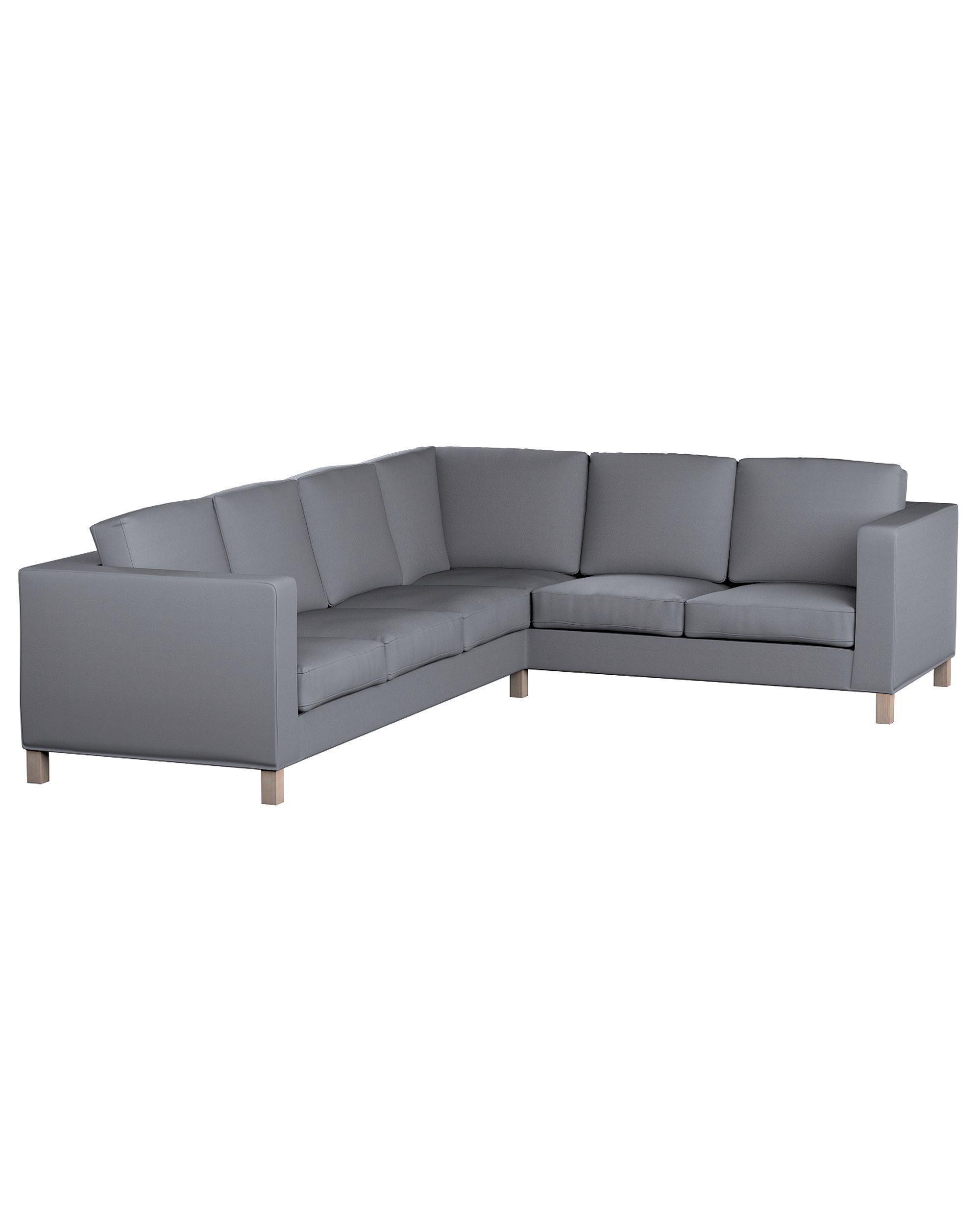Bezug für Karlanda Sofa Ecke links Farbe grau