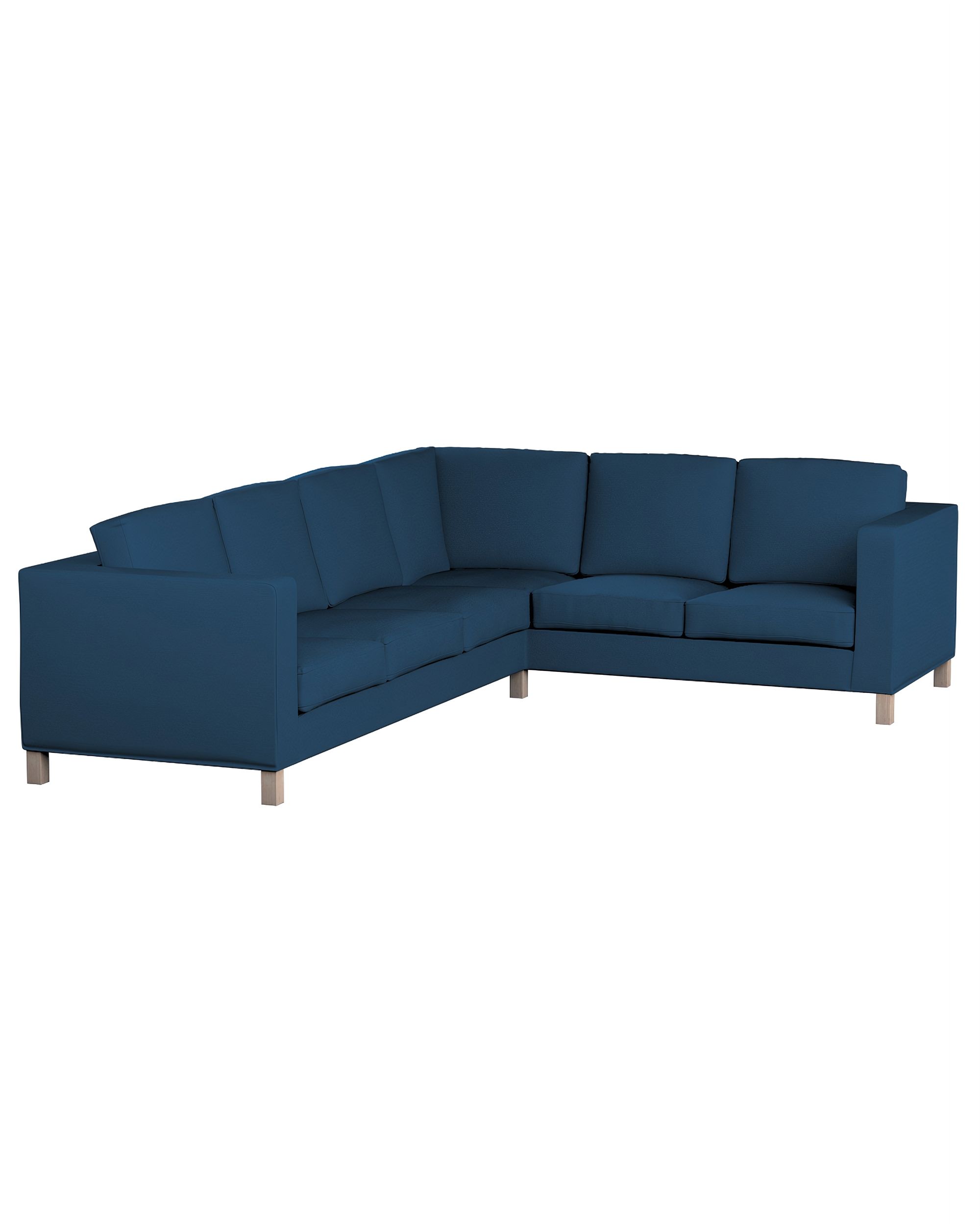 Bezug für Karlanda Sofa Ecke links Farbe dunkelblau