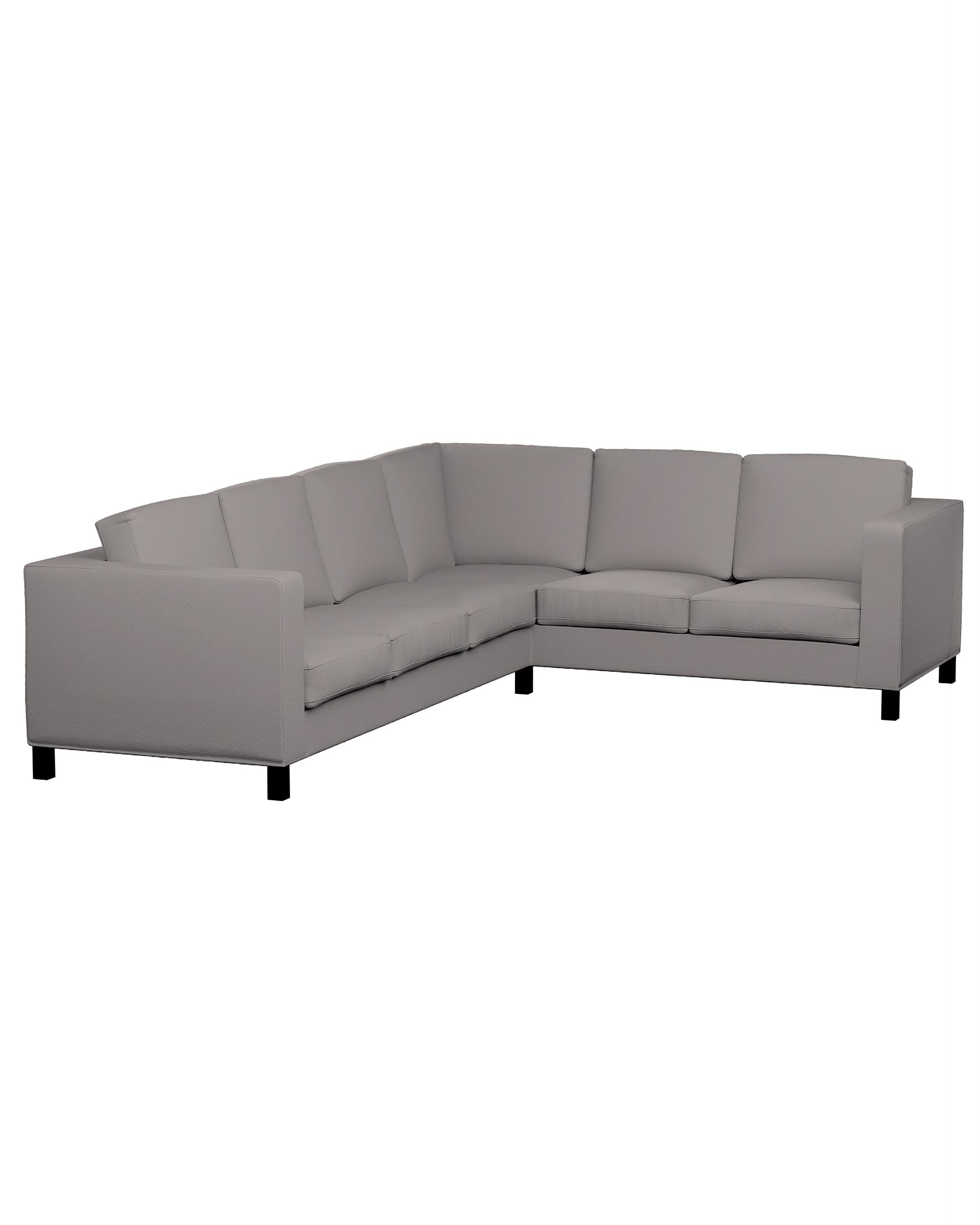 Bezug für Karlanda Sofa Ecke links Farbe beige Stoff strukturiert