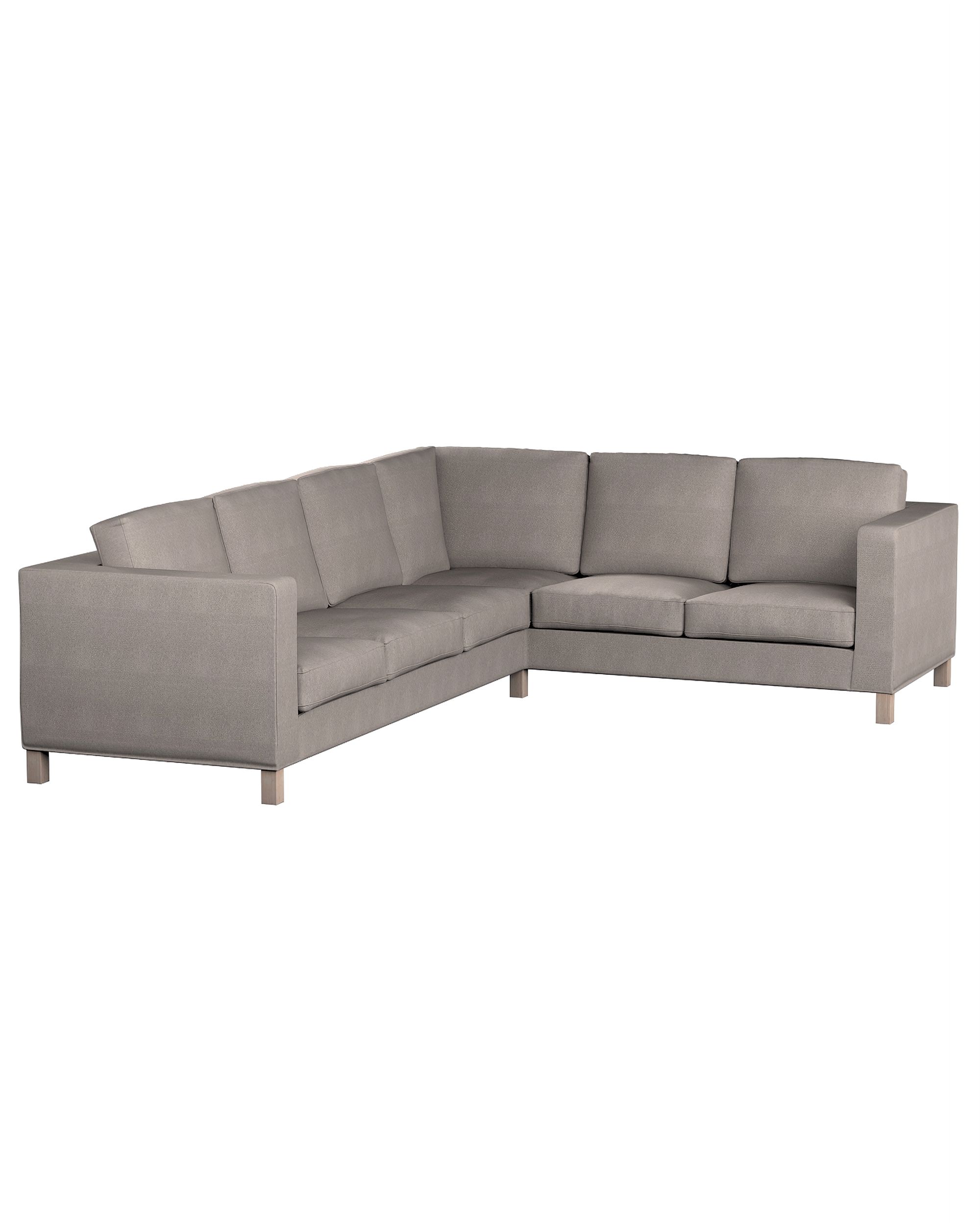 Bezug für Karlanda Sofa Ecke links Farbe beige Stoff strukturiert