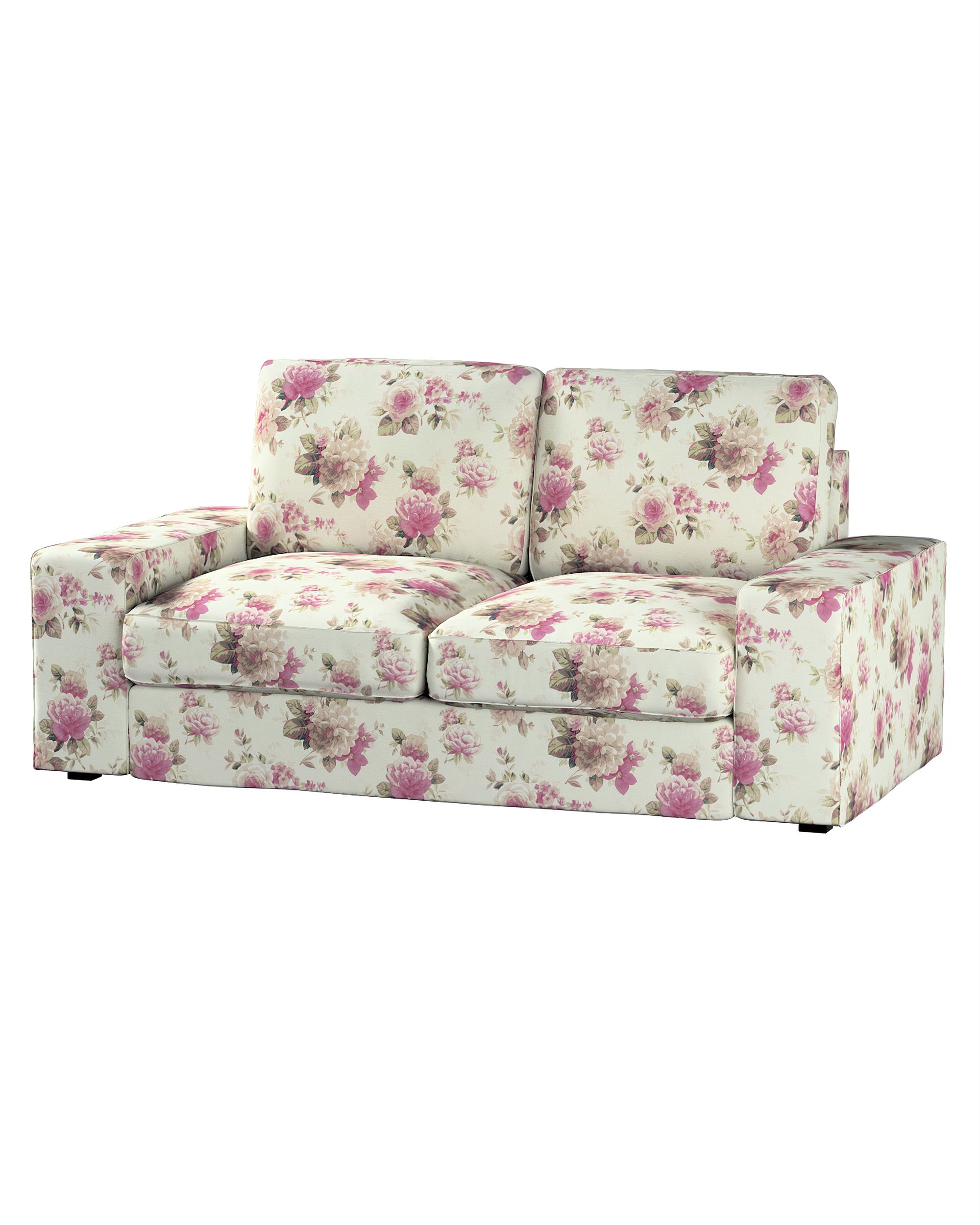 Bezug für Kivik 2-Sitzer Sofa Farbe bunt Stoff gemustert