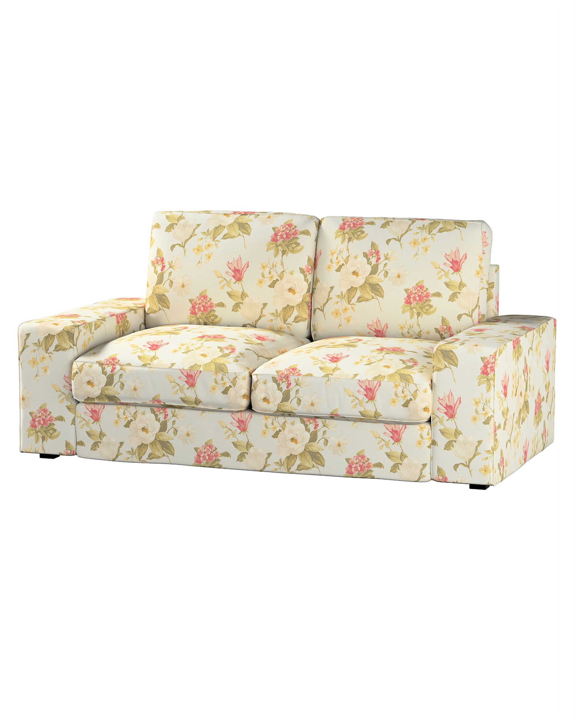 Bezug für Kivik 2-Sitzer Sofa Farbe bunt Stoff gemustert