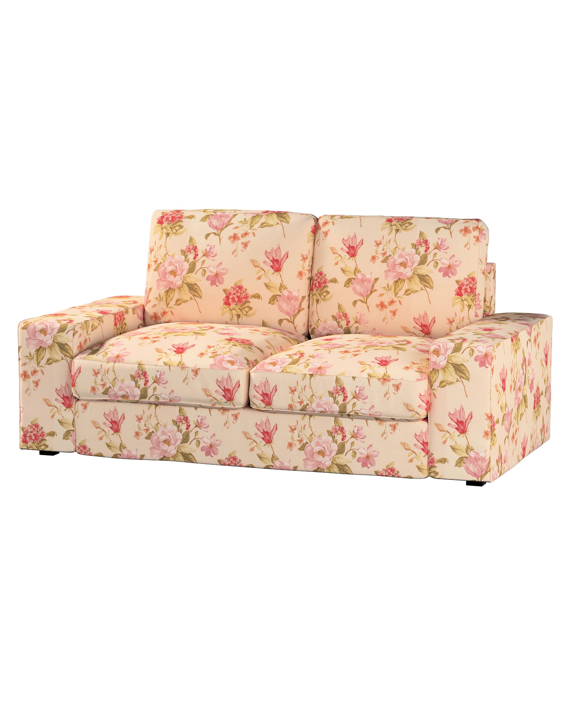 Bezug für Kivik 2-Sitzer Sofa Farbe bunt Stoff gemustert