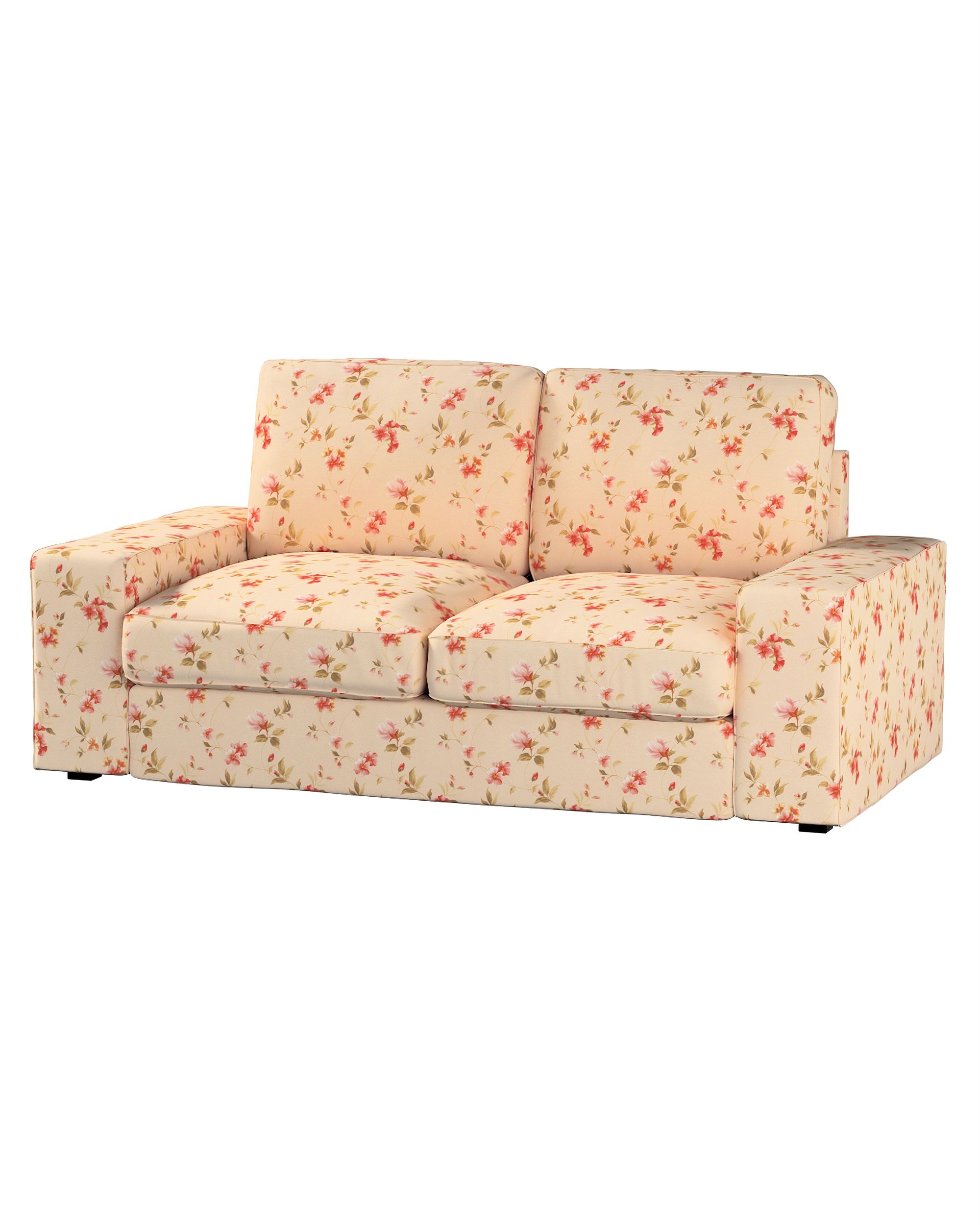 Bezug für Kivik 2-Sitzer Sofa Farbe bunt Stoff gemustert