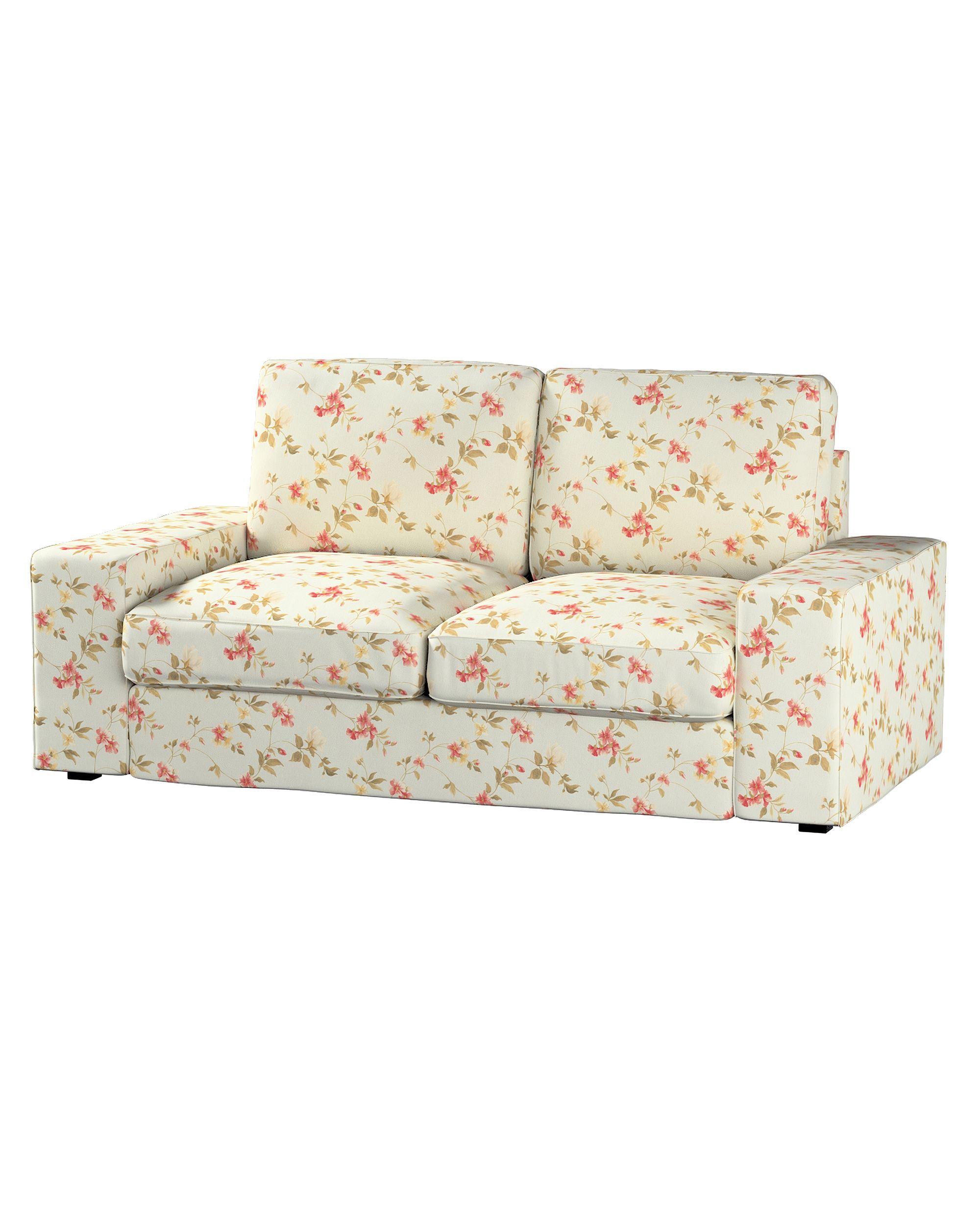 Bezug für Kivik 2-Sitzer Sofa Farbe bunt Stoff gemustert