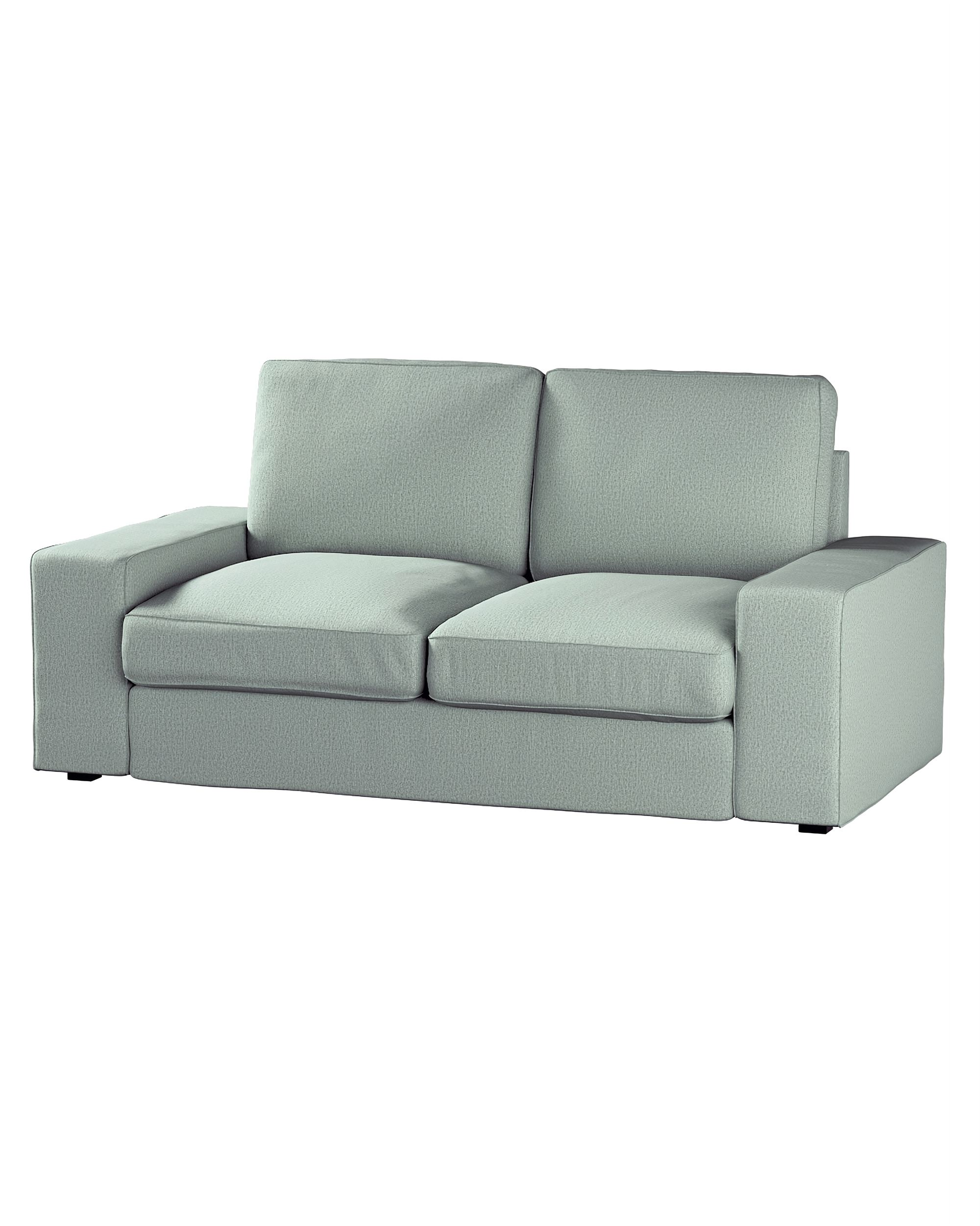 Bezug für Kivik 2-Sitzer Sofa Farbe grün Stoff strukturiert