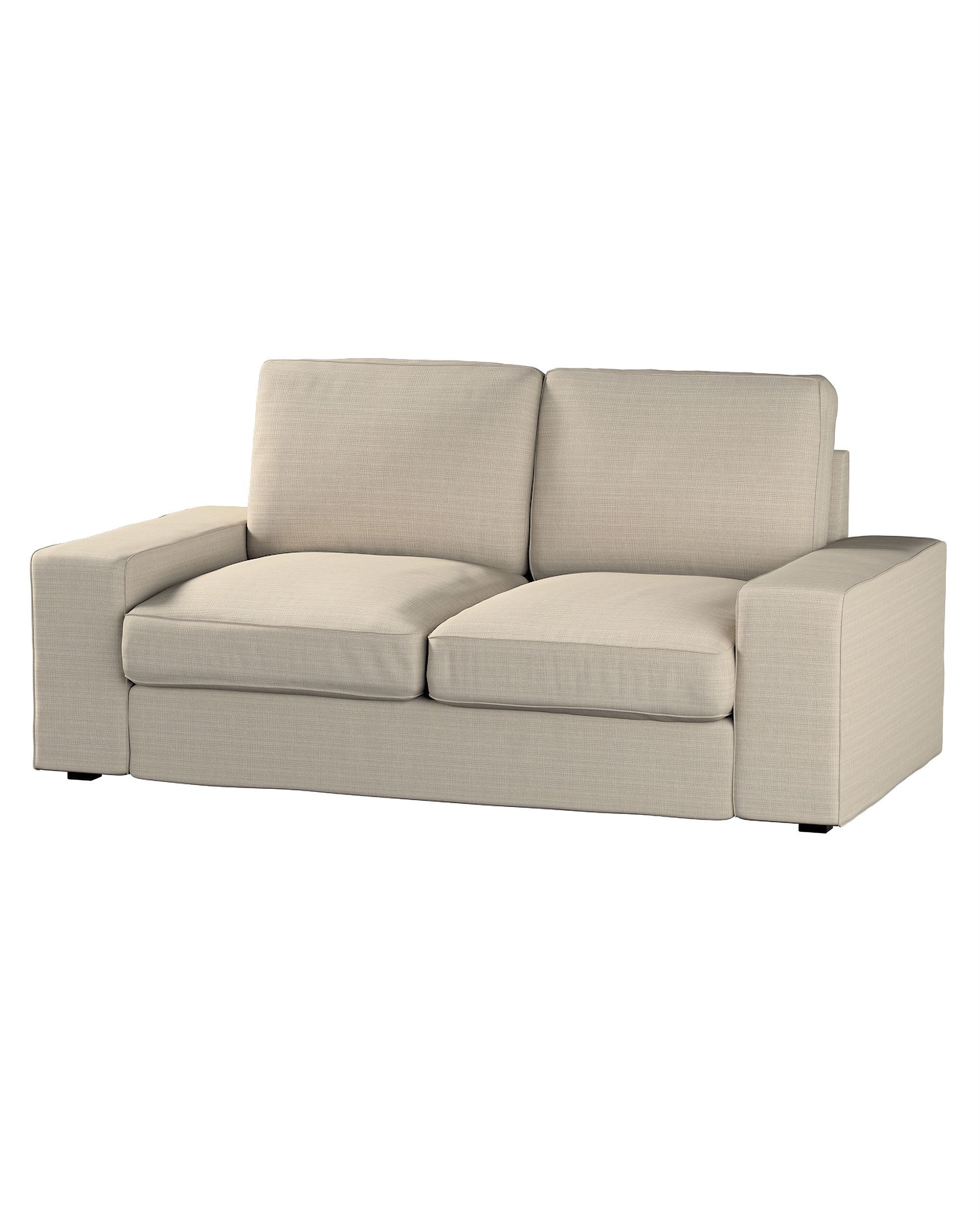 Bezug für Kivik 2-Sitzer Sofa Farbe beige Stoff strukturiert