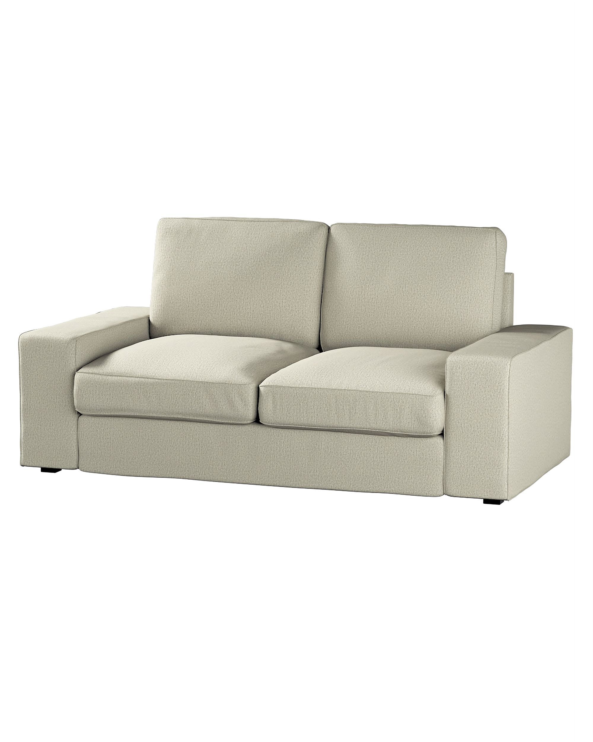 Bezug für Kivik 2-Sitzer Sofa Farbe beige Stoff strukturiert