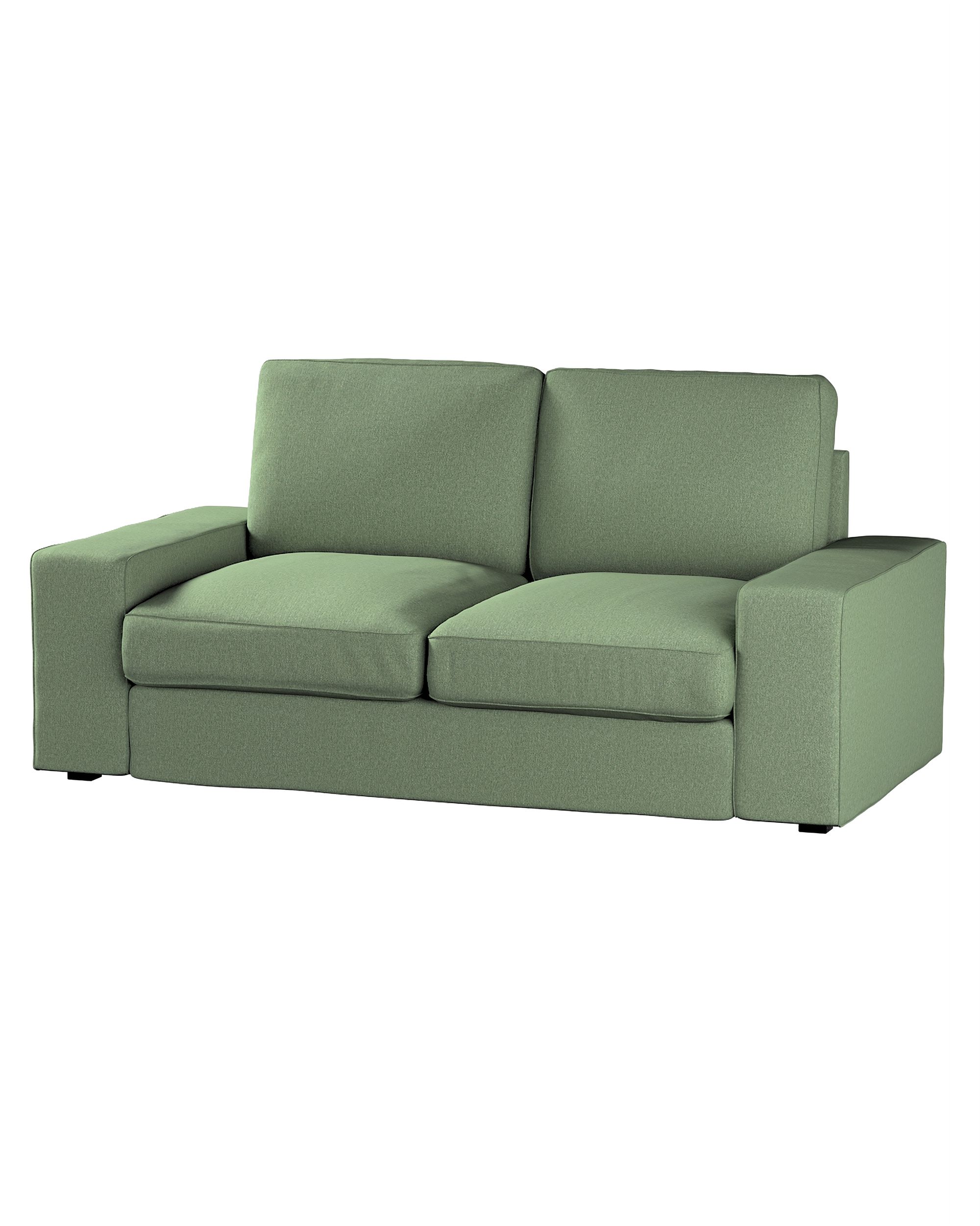 Bezug für Kivik 2-Sitzer Sofa Farbe grün Stoff strukturiert